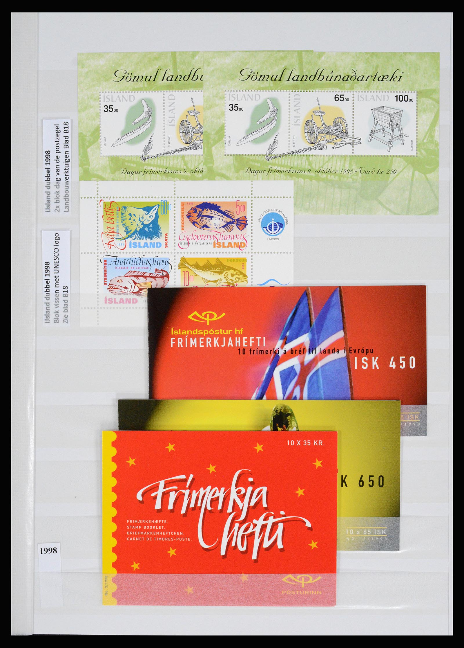 36525 269 - Postzegelverzameling 36525 IJsland 1911-2019!