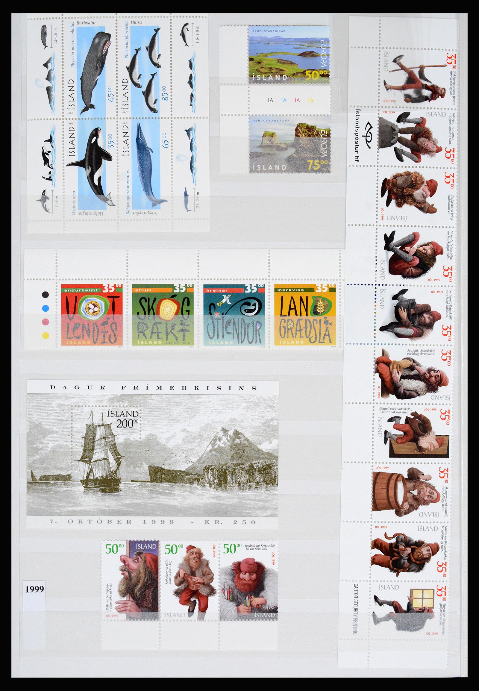 36525 270 - Postzegelverzameling 36525 IJsland 1911-2019!
