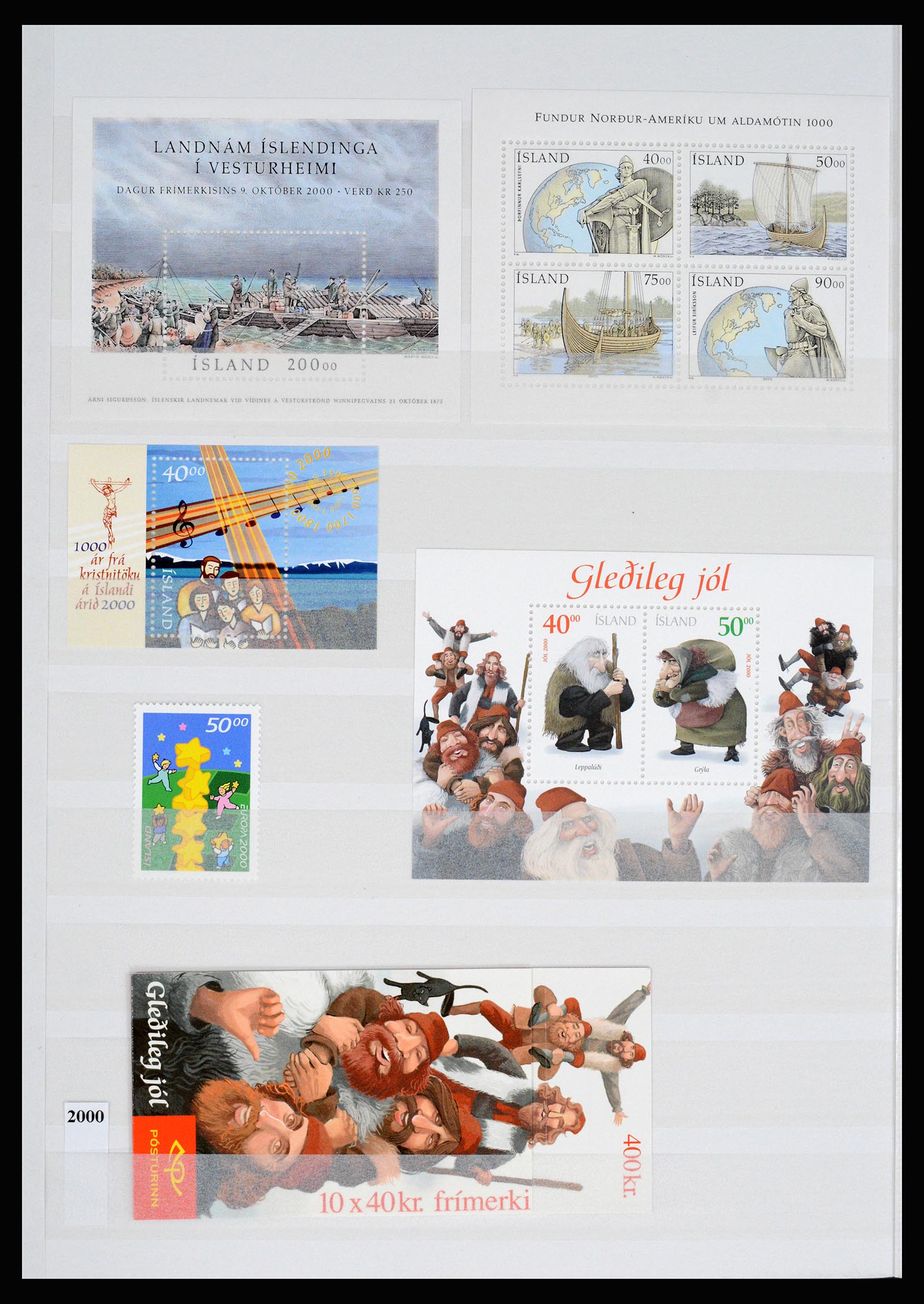 36525 272 - Postzegelverzameling 36525 IJsland 1911-2019!