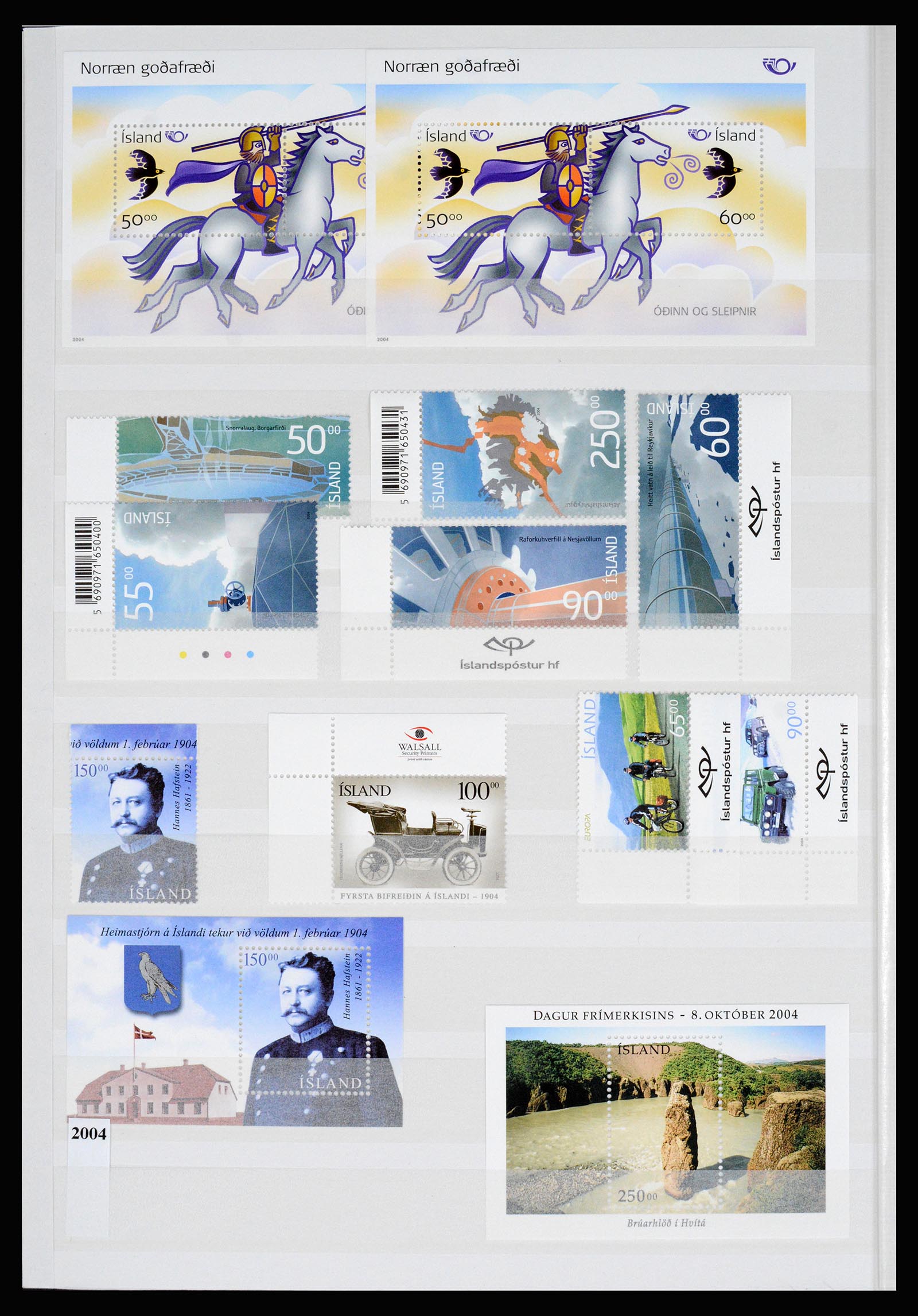 36525 276 - Postzegelverzameling 36525 IJsland 1911-2019!