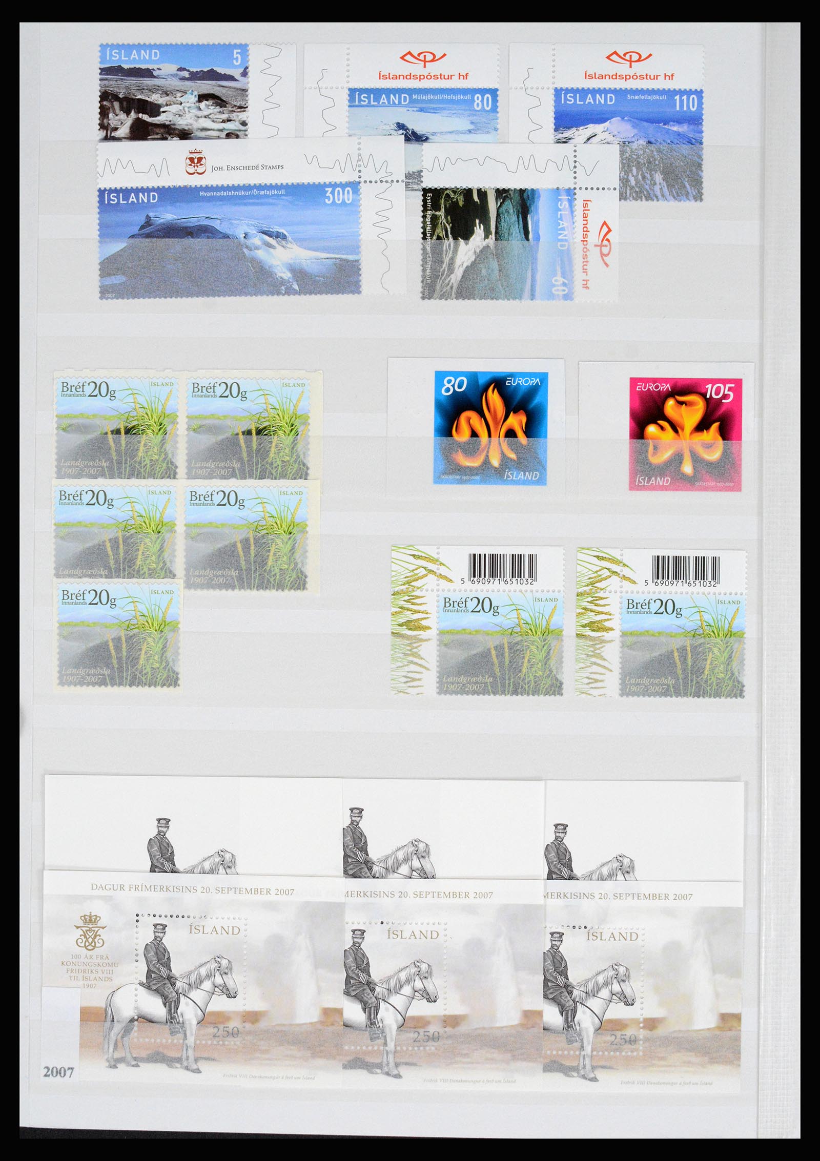 36525 280 - Postzegelverzameling 36525 IJsland 1911-2019!