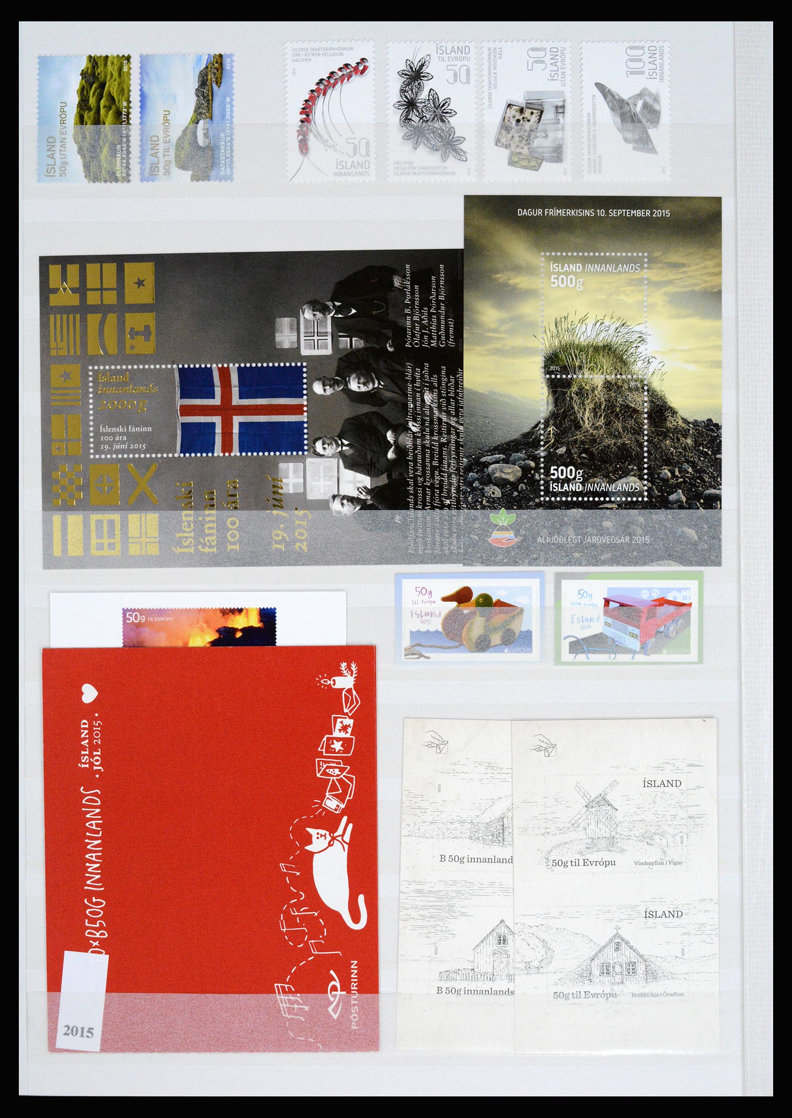 36525 293 - Postzegelverzameling 36525 IJsland 1911-2019!
