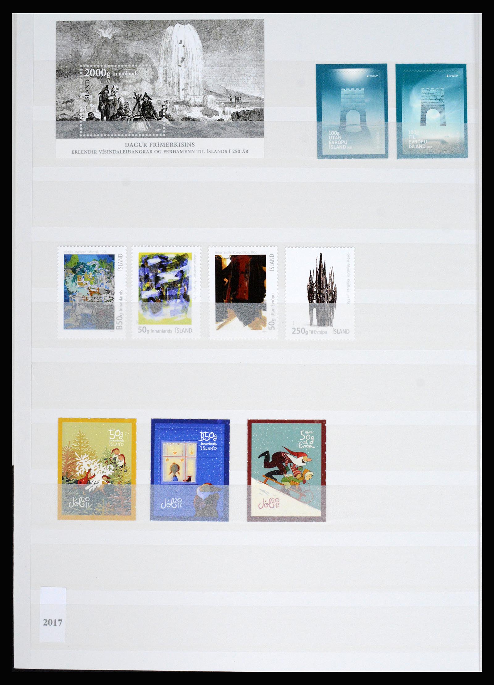 36525 295 - Postzegelverzameling 36525 IJsland 1911-2019!
