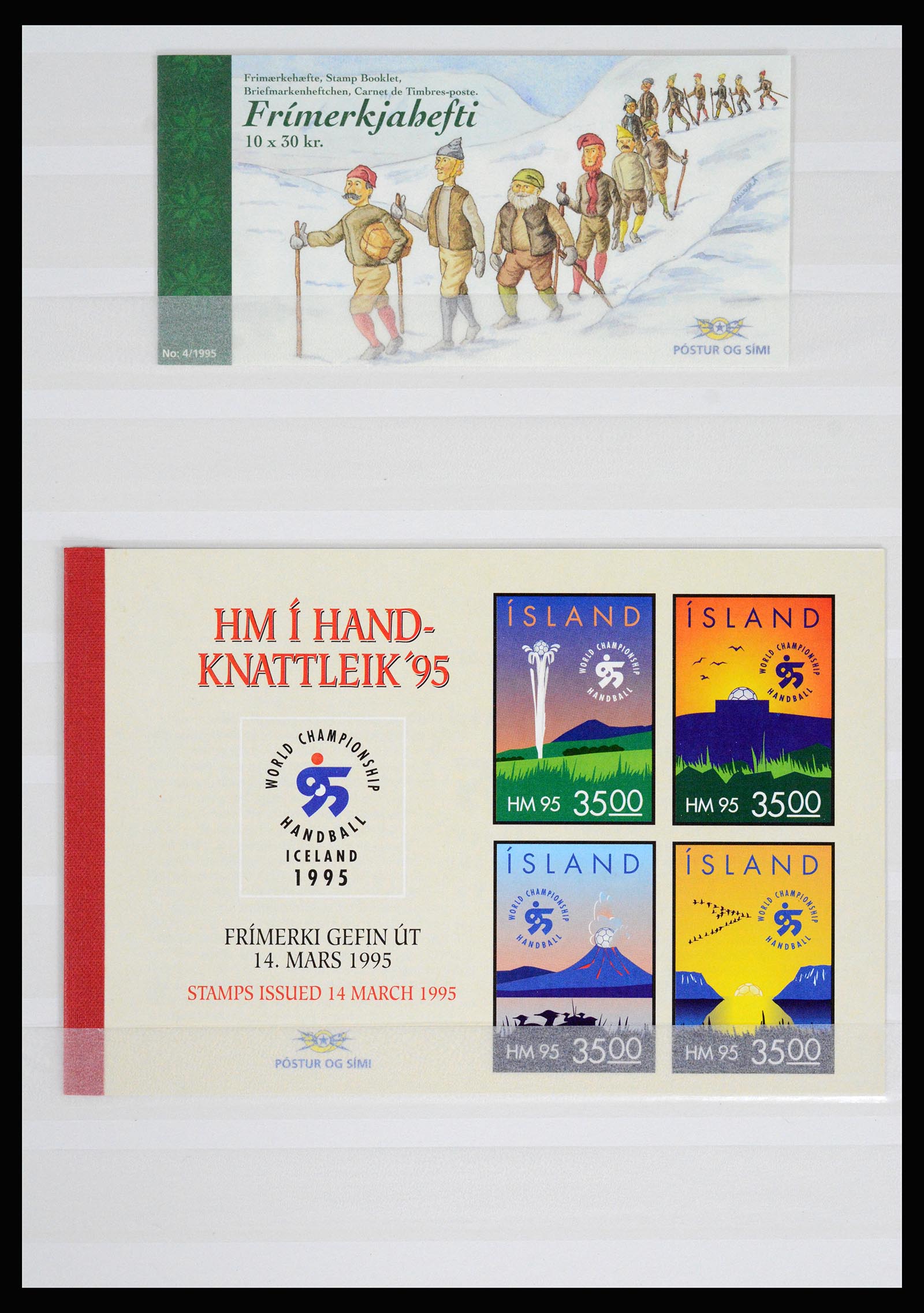 36525 301 - Postzegelverzameling 36525 IJsland 1911-2019!