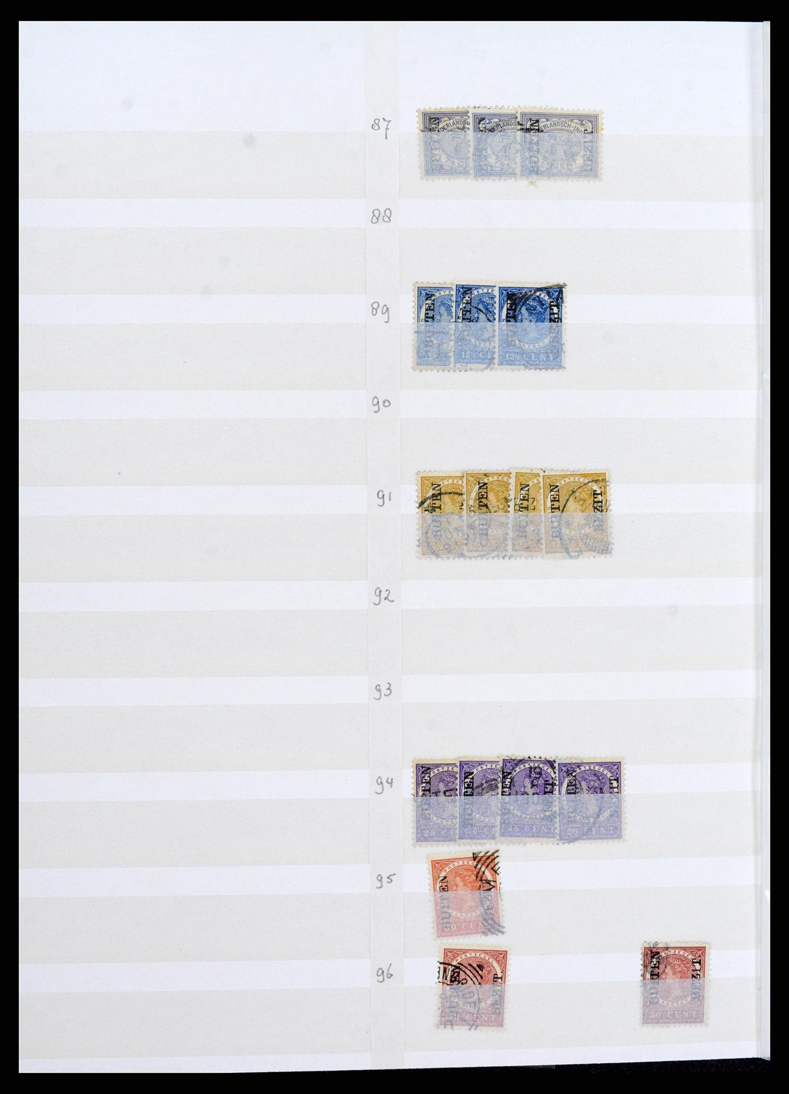 36528 011 - Postzegelverzameling 36528 Nederlands Indië 1864-1948.