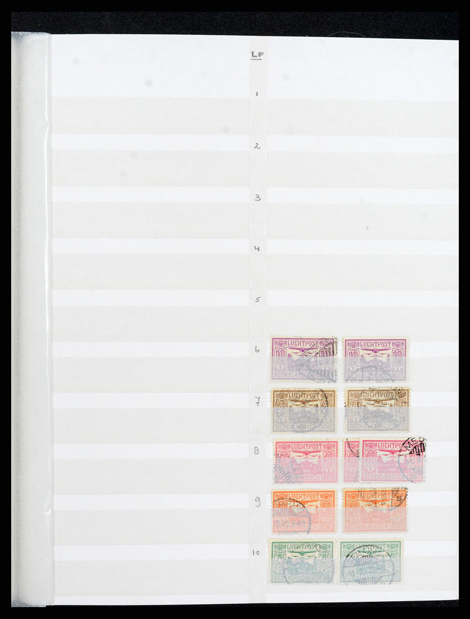 36528 038 - Postzegelverzameling 36528 Nederlands Indië 1864-1948.