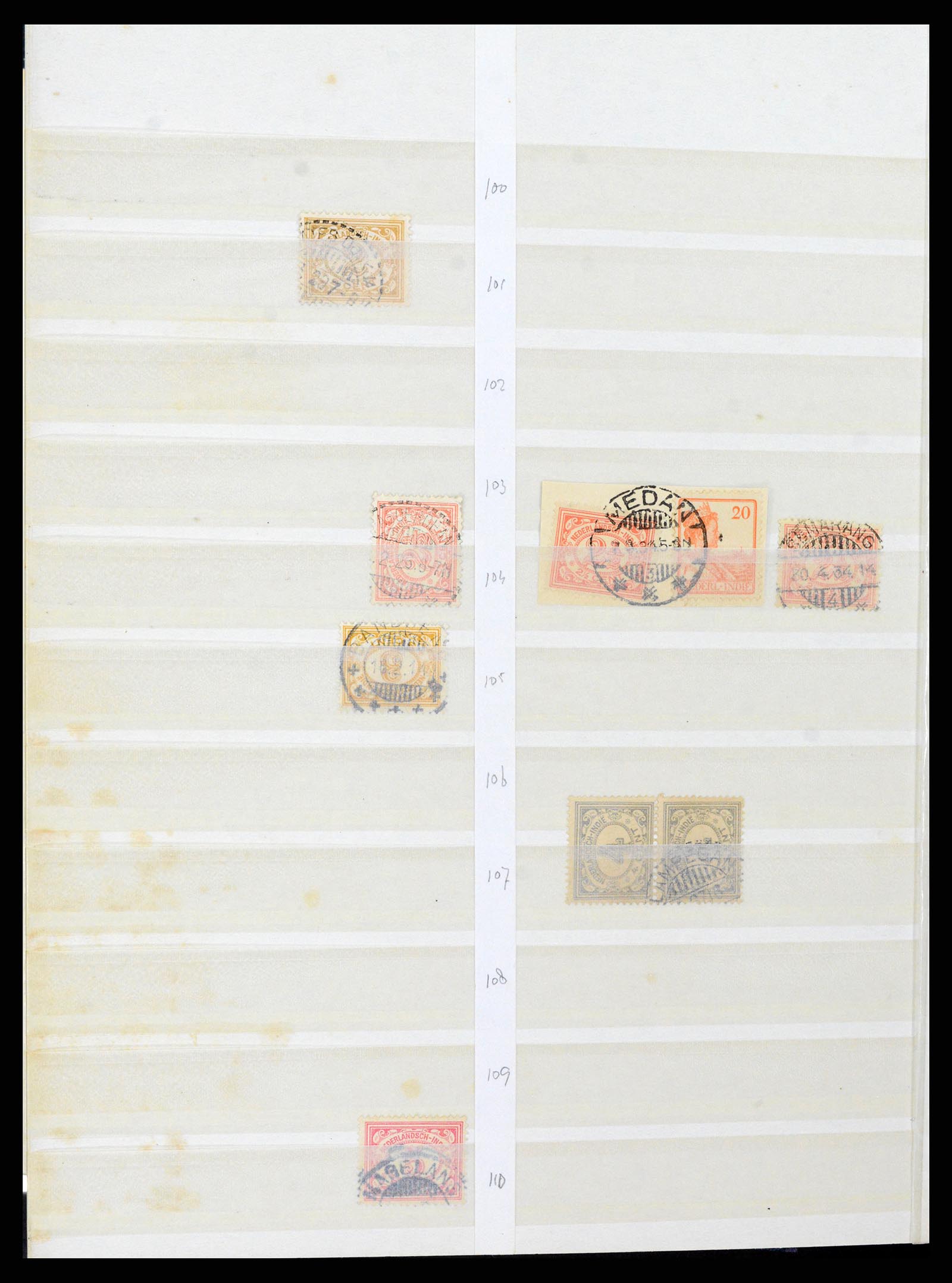 36528 051 - Postzegelverzameling 36528 Nederlands Indië 1864-1948.