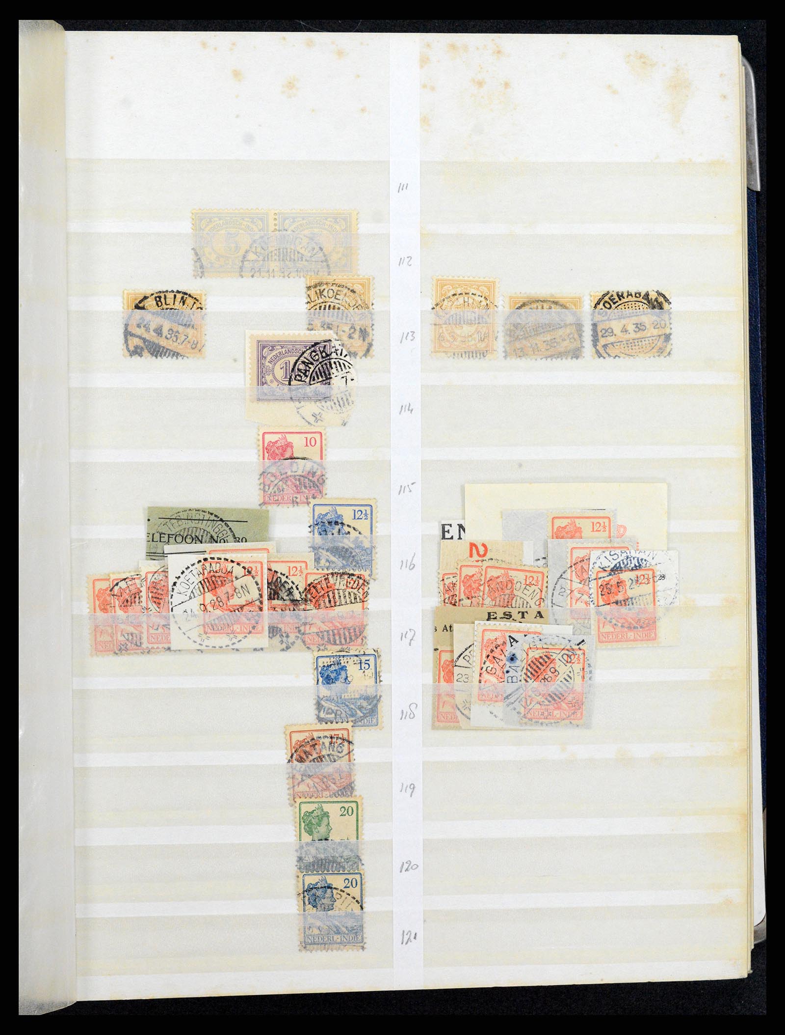 36528 052 - Postzegelverzameling 36528 Nederlands Indië 1864-1948.