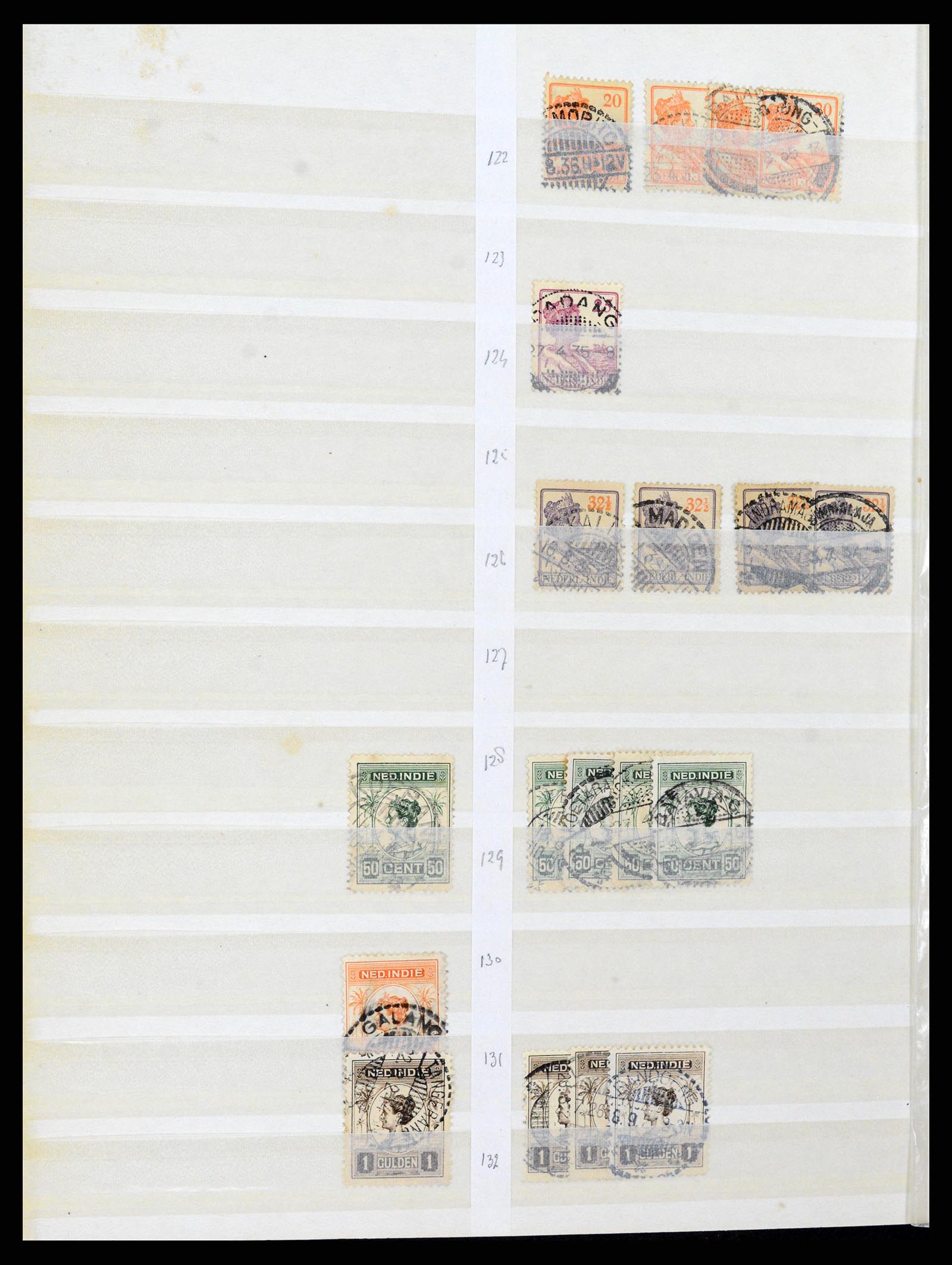 36528 053 - Postzegelverzameling 36528 Nederlands Indië 1864-1948.