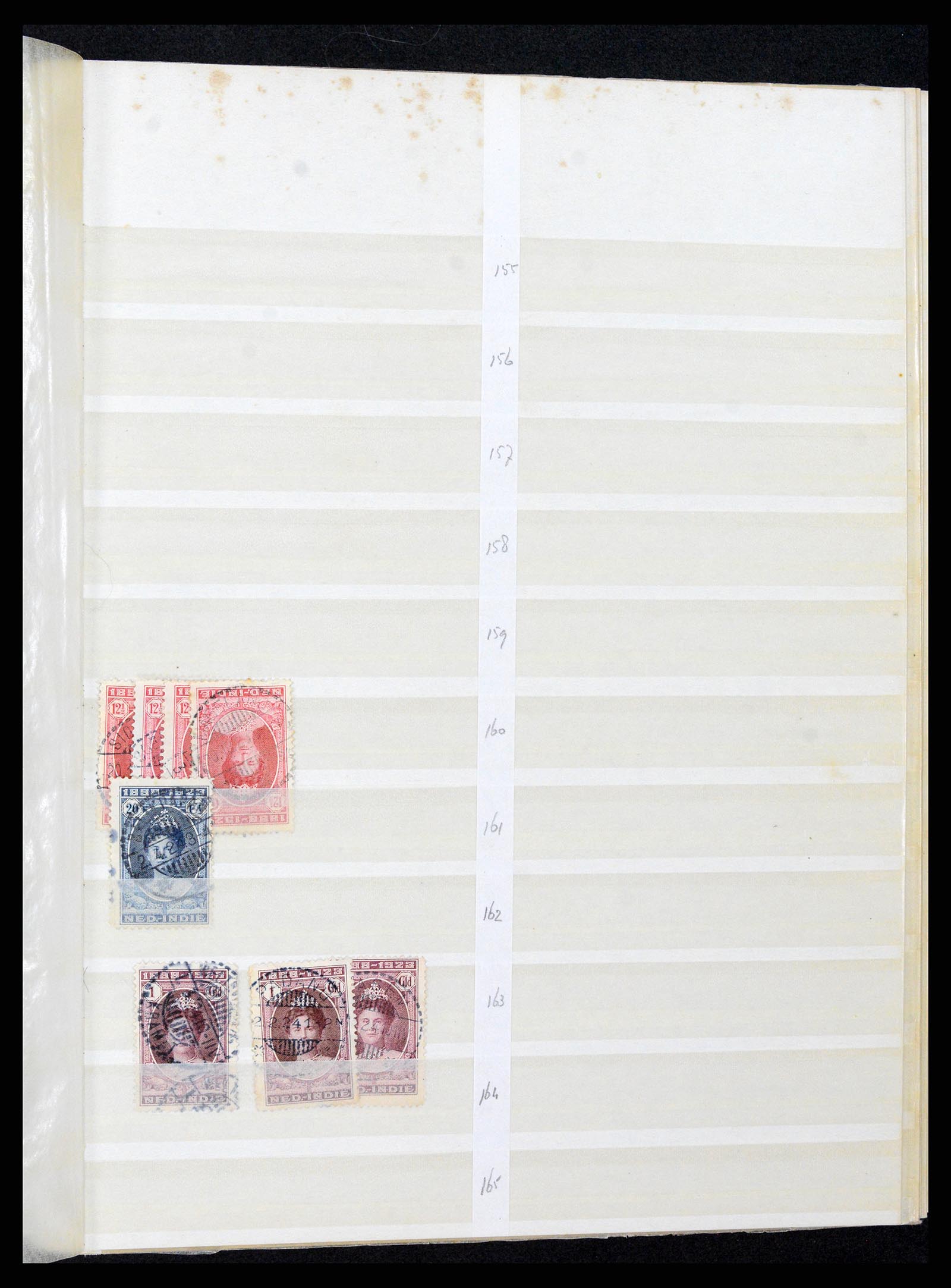 36528 056 - Postzegelverzameling 36528 Nederlands Indië 1864-1948.