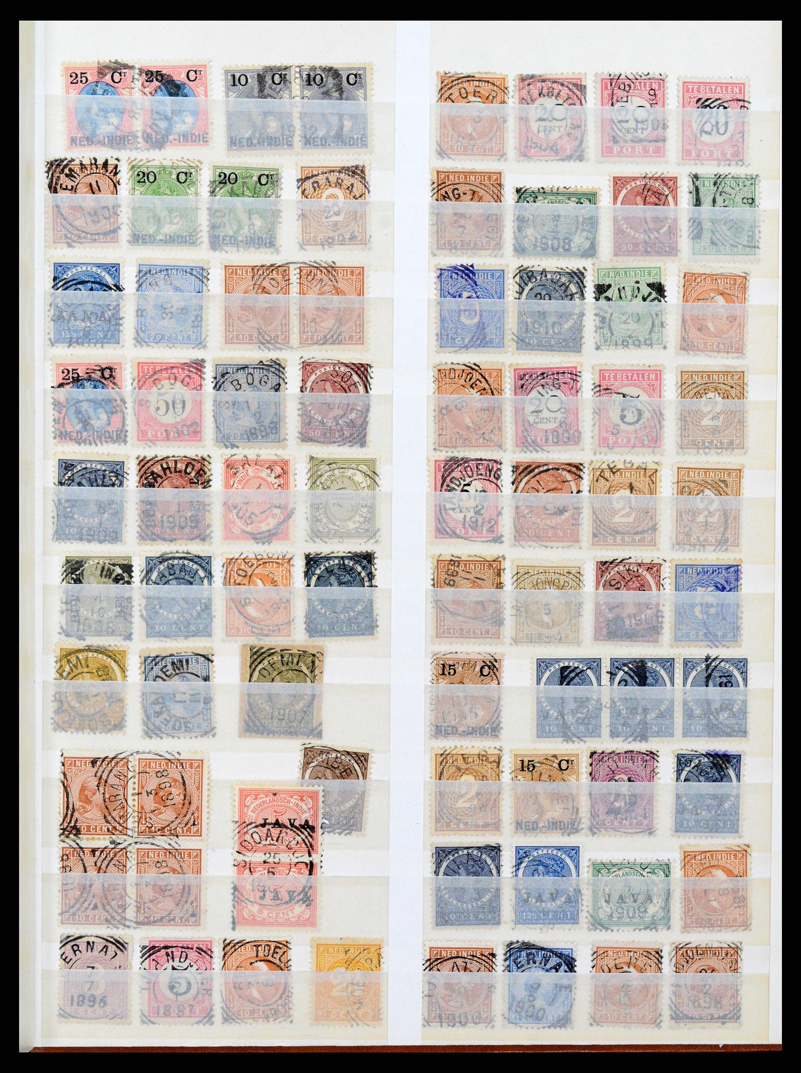 36528 081 - Stamp collection 36528 Dutch east Indies 1864-1948.
