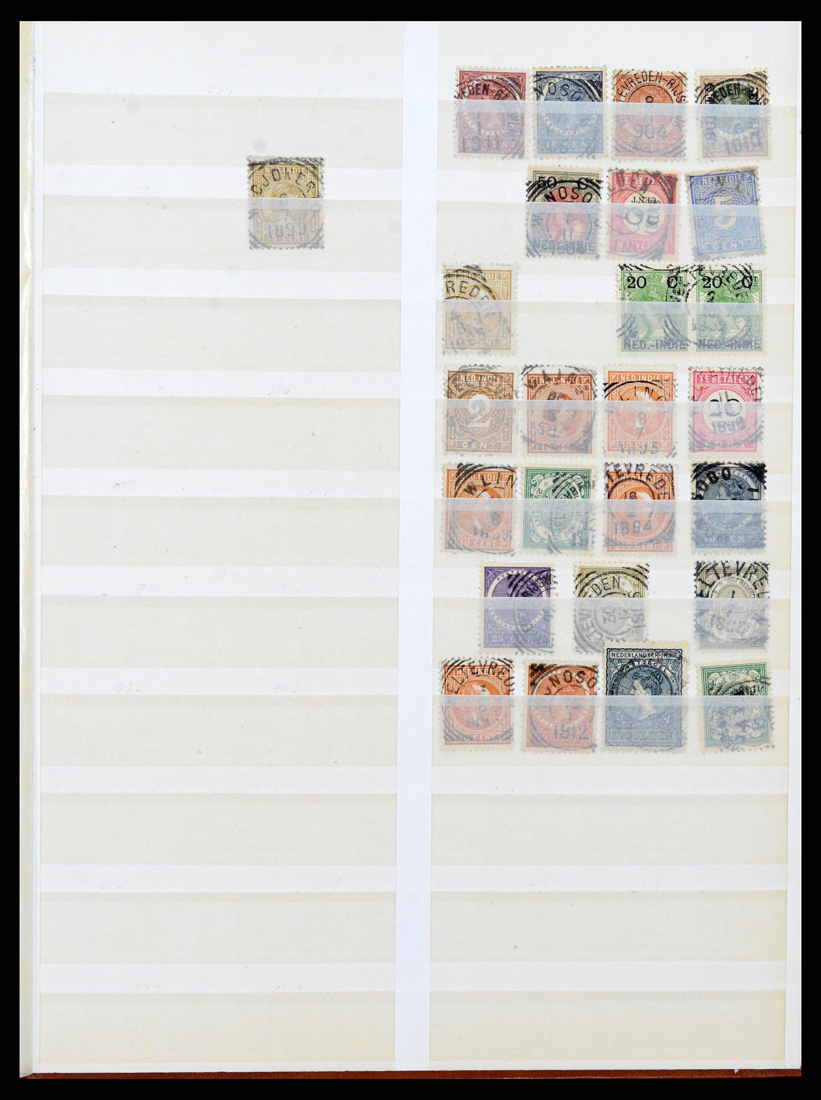 36528 082 - Stamp collection 36528 Dutch east Indies 1864-1948.