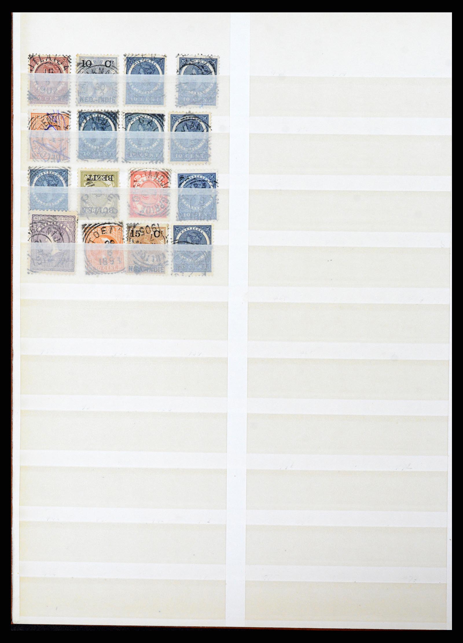 36528 083 - Stamp collection 36528 Dutch east Indies 1864-1948.