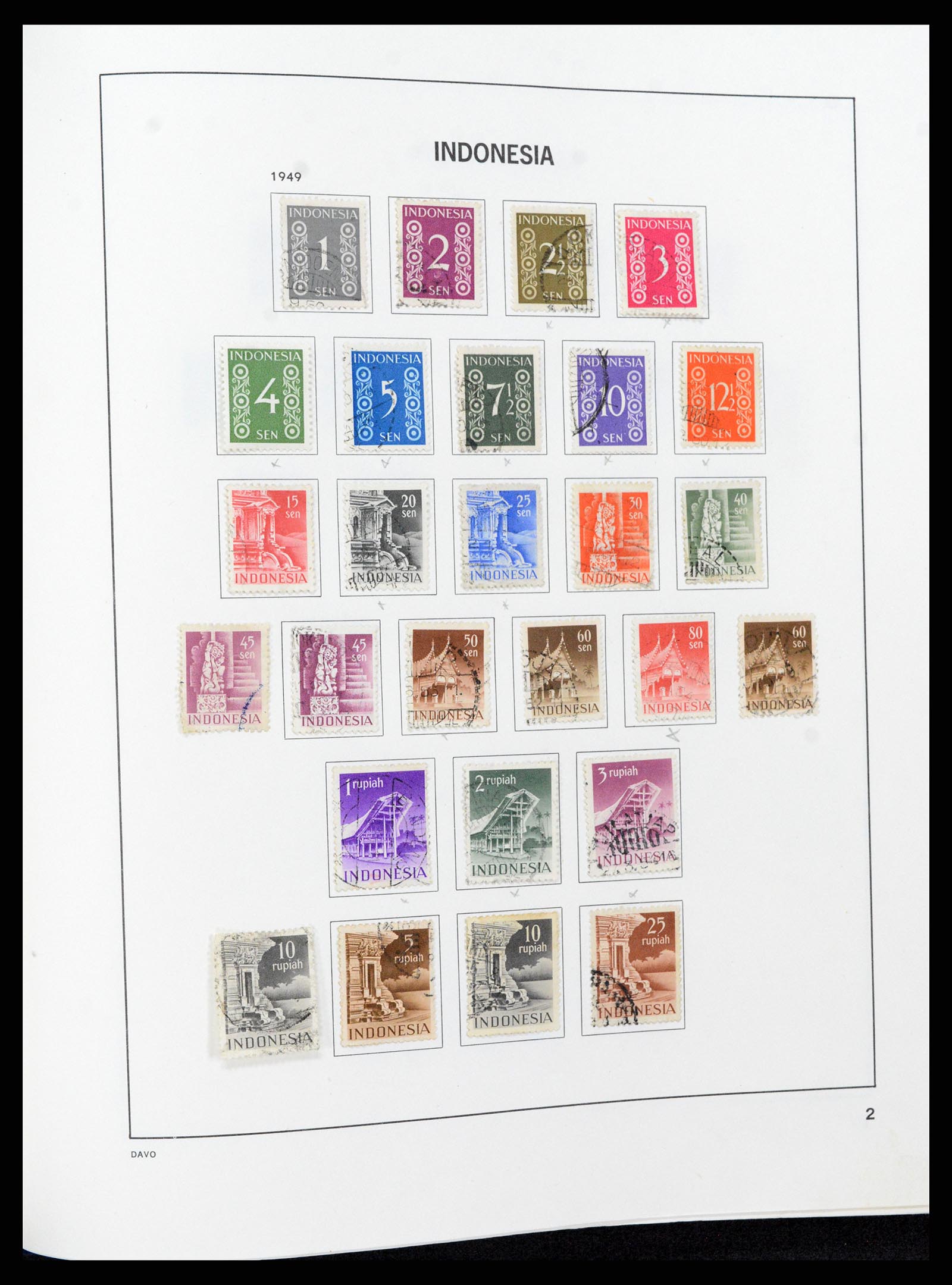36528 121 - Stamp collection 36528 Dutch east Indies 1864-1948.