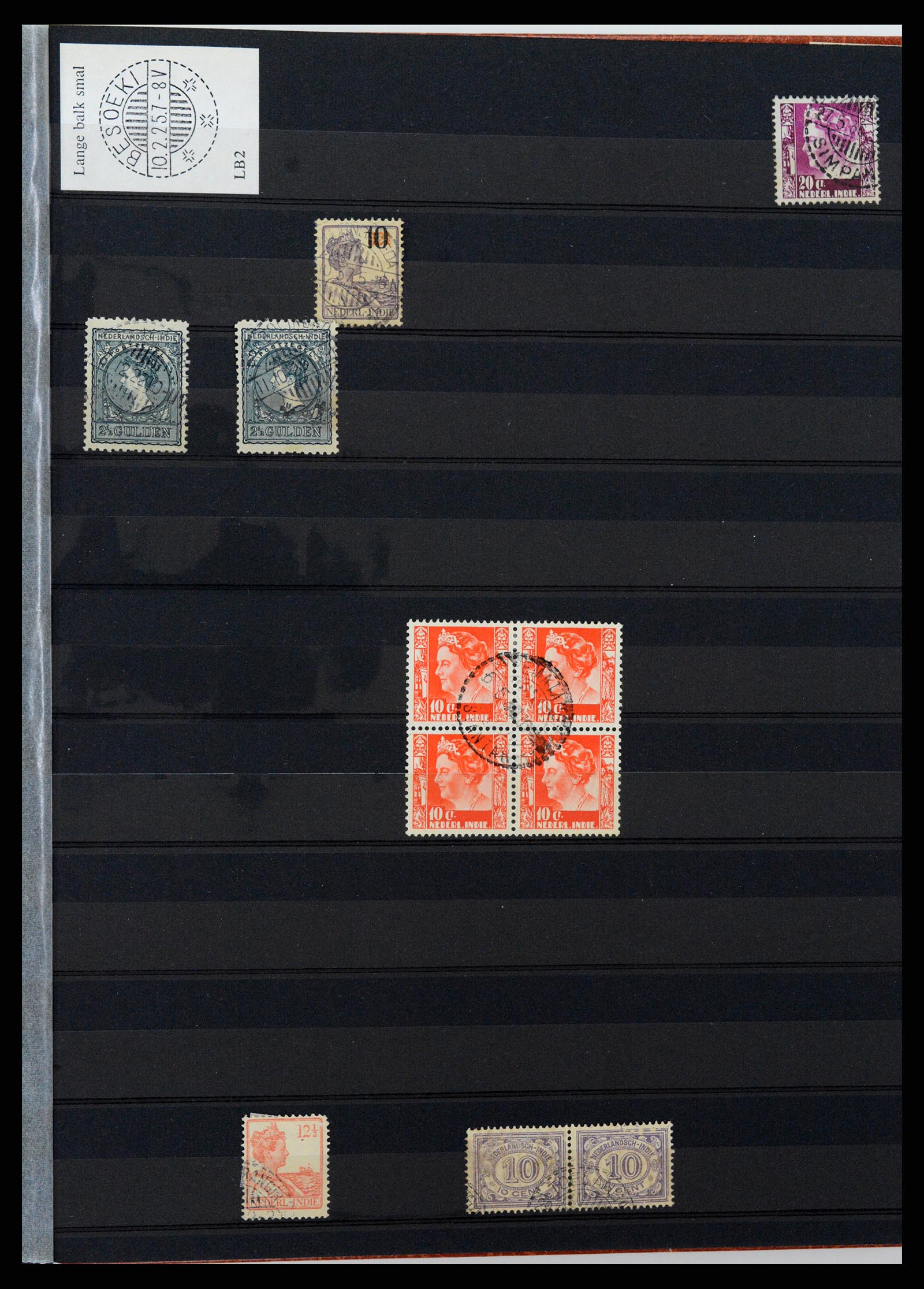 36528 171 - Postzegelverzameling 36528 Nederlands Indië 1864-1948.