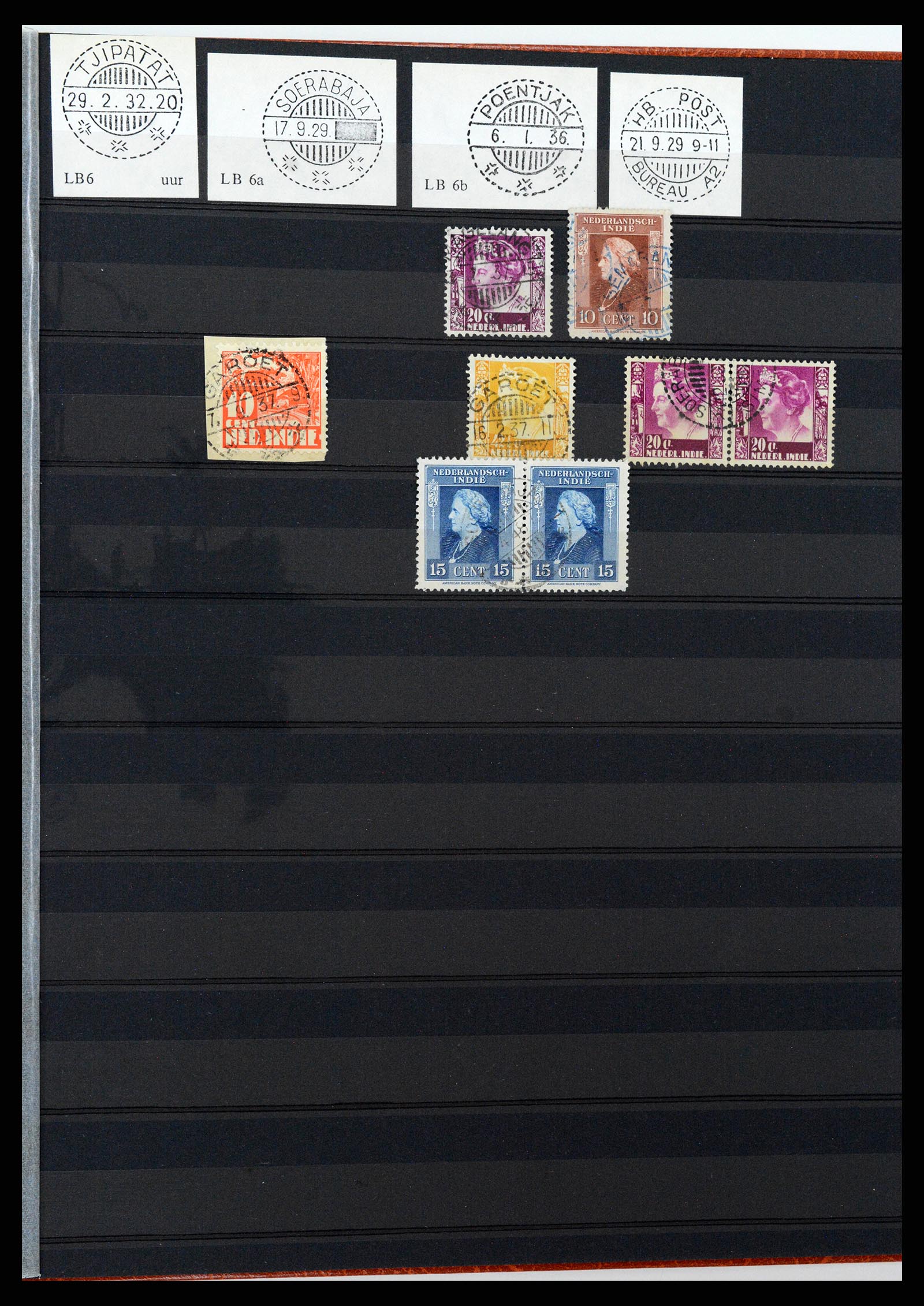 36528 174 - Postzegelverzameling 36528 Nederlands Indië 1864-1948.