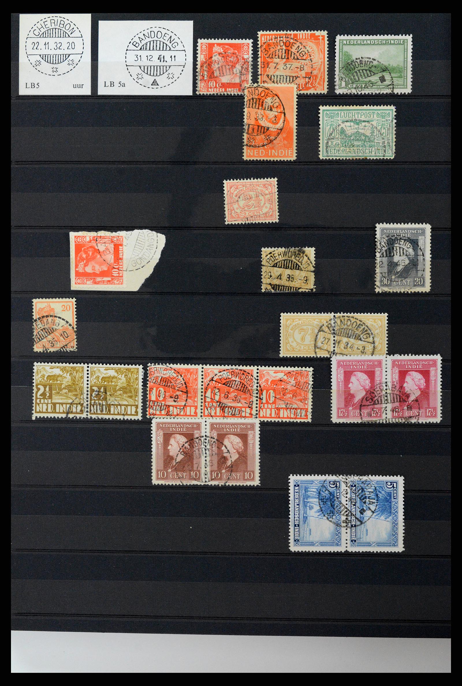 36528 175 - Postzegelverzameling 36528 Nederlands Indië 1864-1948.
