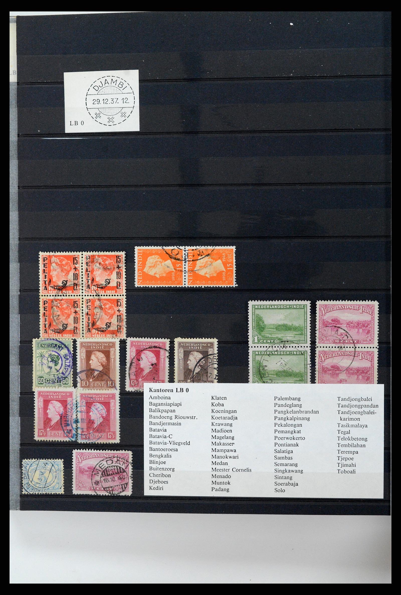 36528 178 - Stamp collection 36528 Dutch east Indies 1864-1948.