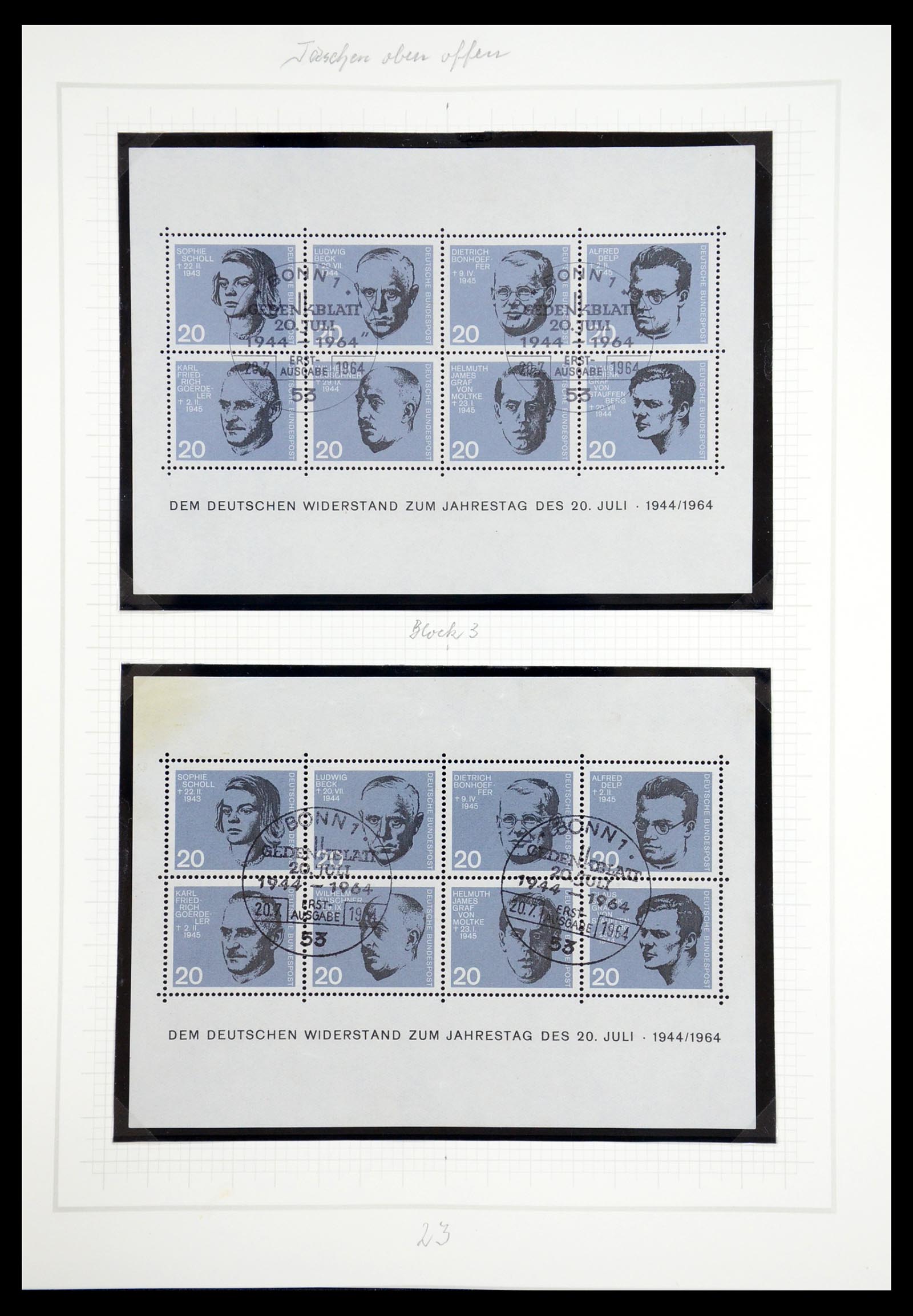 36537 023 - Postzegelverzameling 36537 Bundespost 1949-2012.
