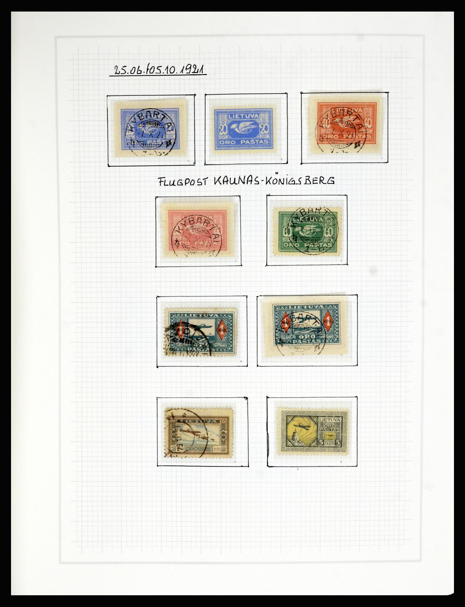 36538 013 - Postzegelverzameling 36538 Litouwen 1918-2019!