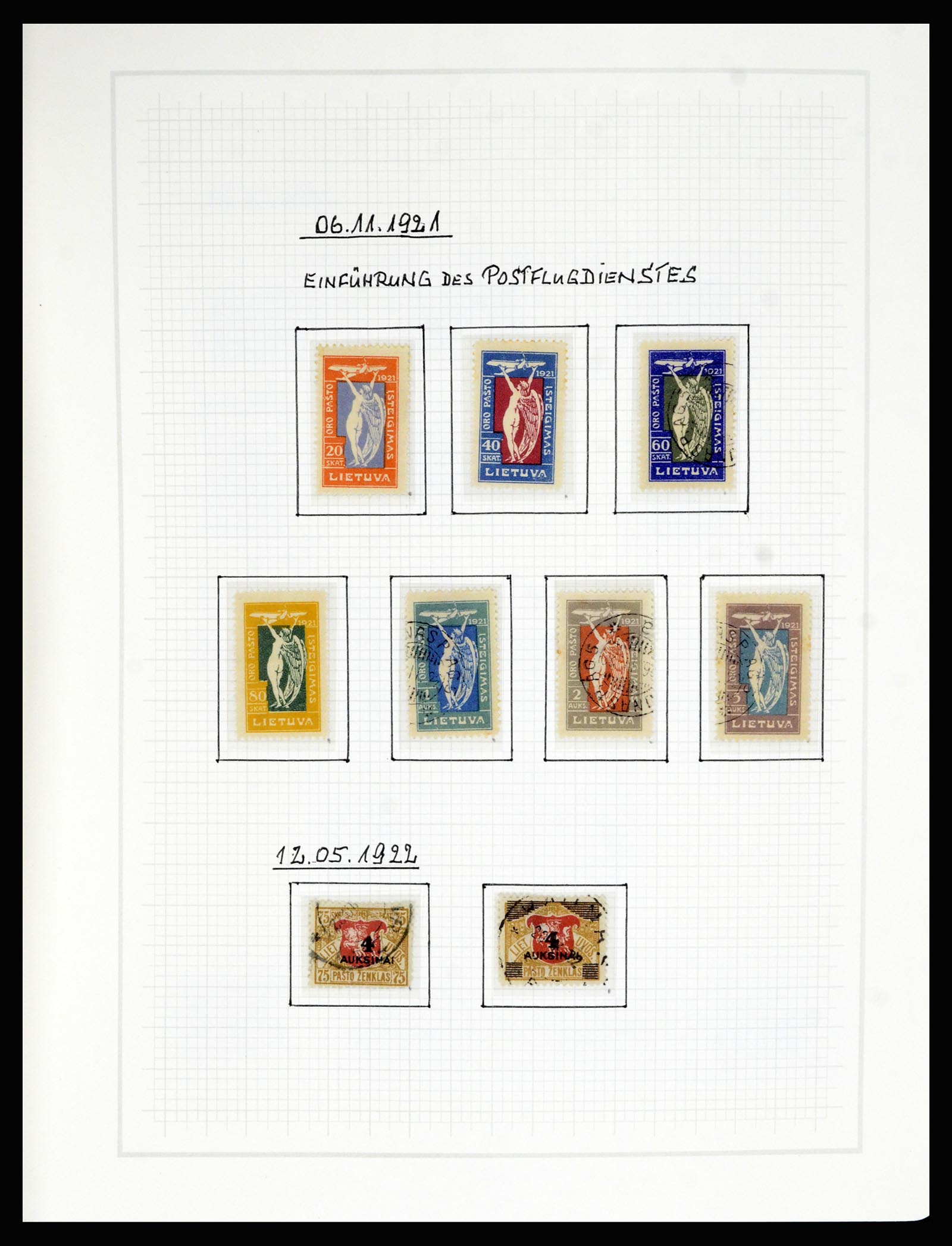 36538 014 - Postzegelverzameling 36538 Litouwen 1918-2019!