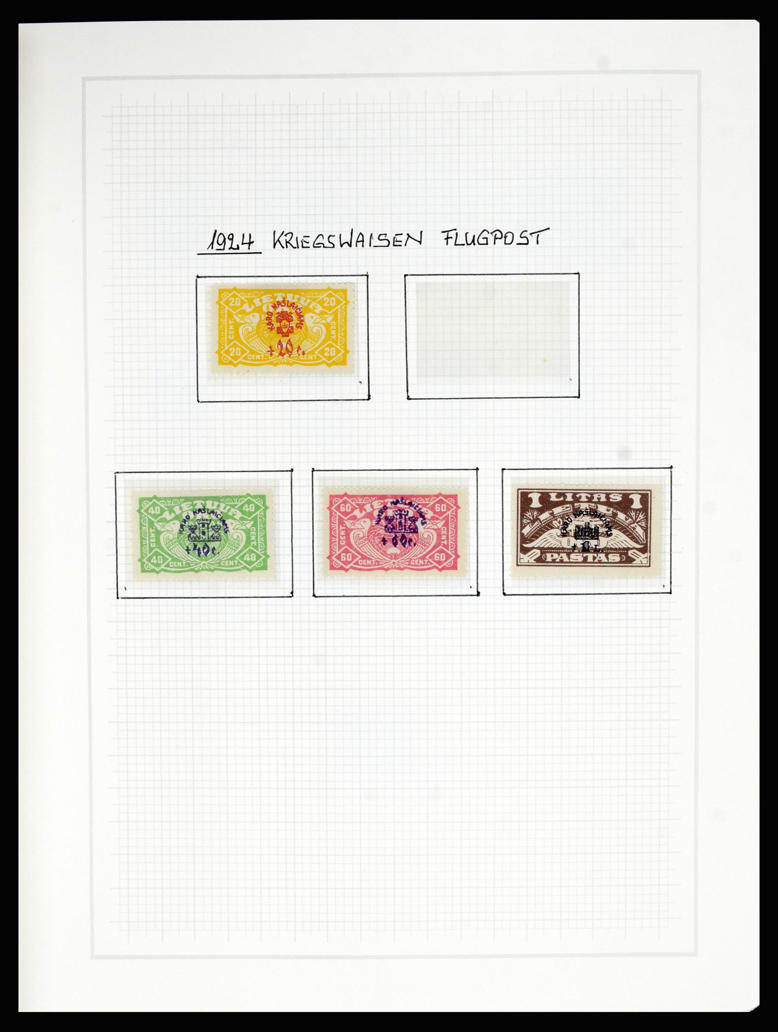 36538 026 - Postzegelverzameling 36538 Litouwen 1918-2019!