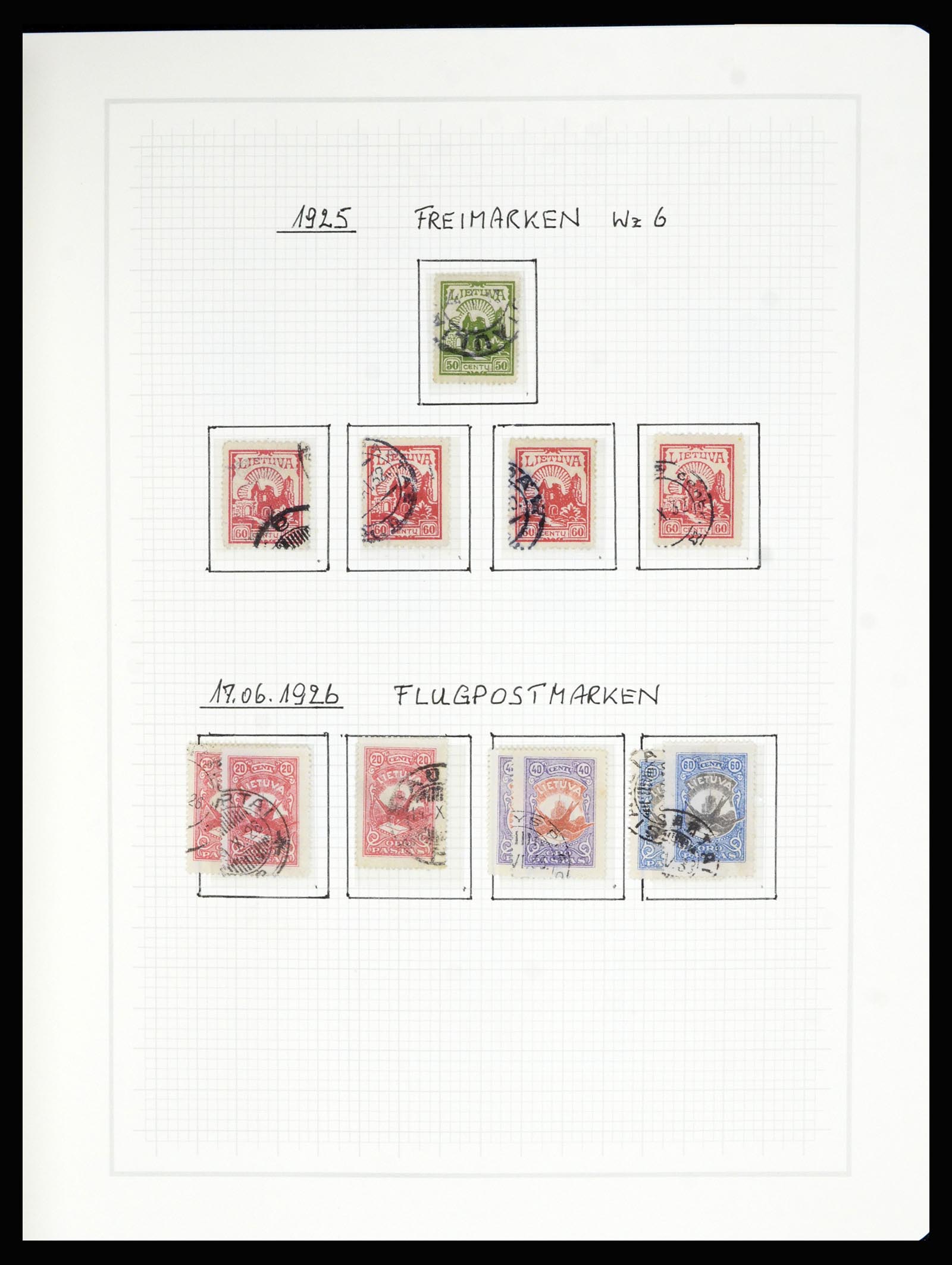 36538 029 - Postzegelverzameling 36538 Litouwen 1918-2019!