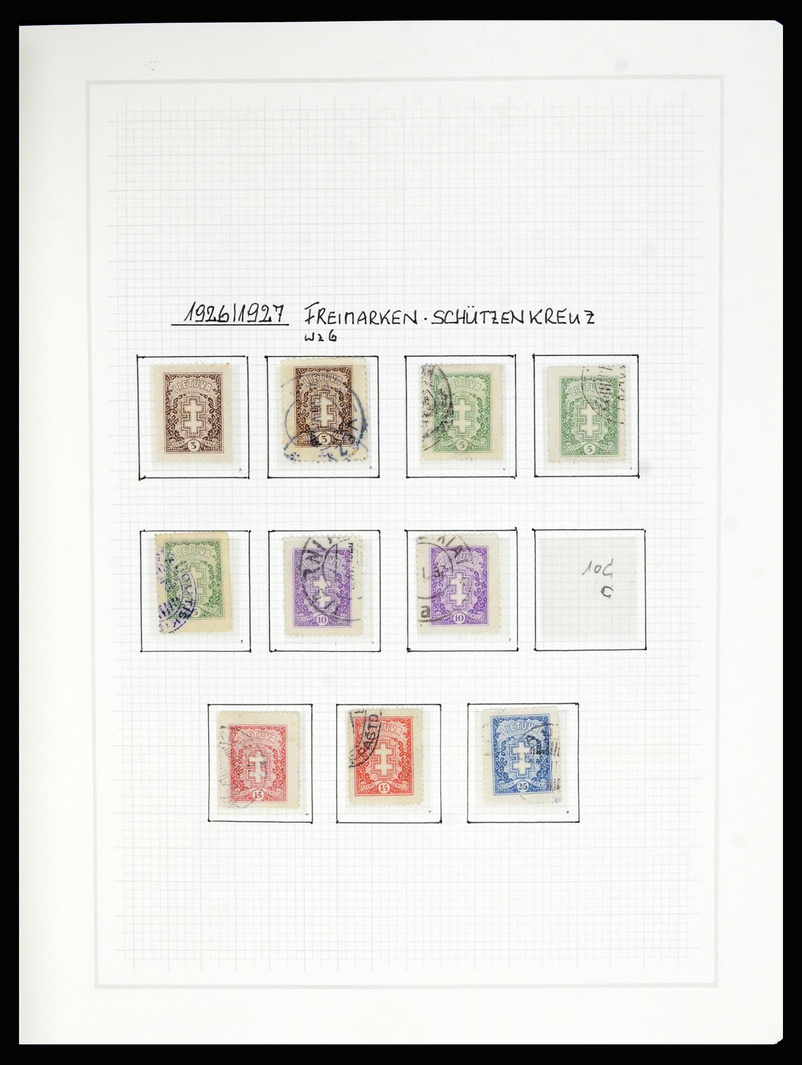 36538 031 - Postzegelverzameling 36538 Litouwen 1918-2019!