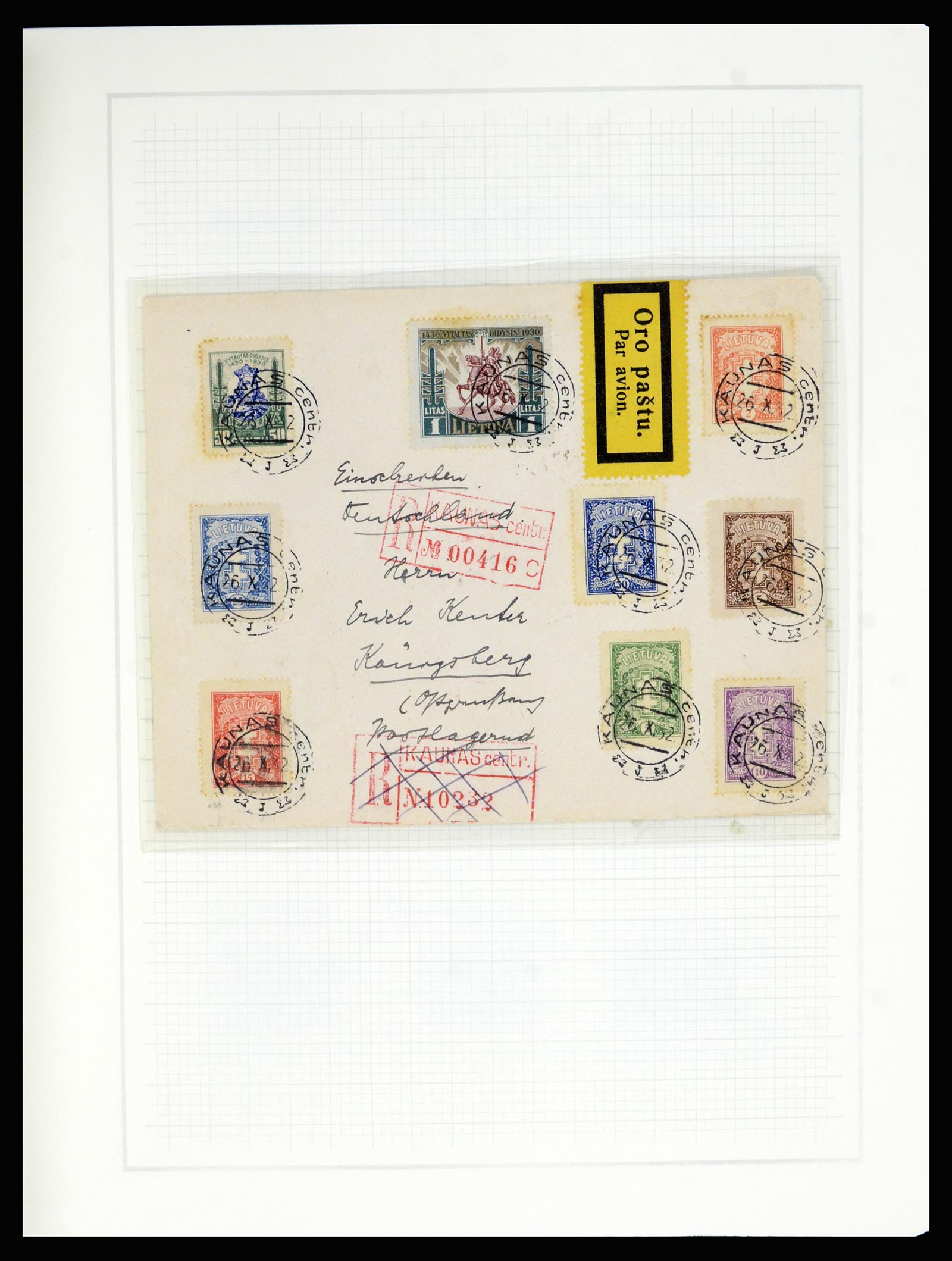 36538 032 - Postzegelverzameling 36538 Litouwen 1918-2019!