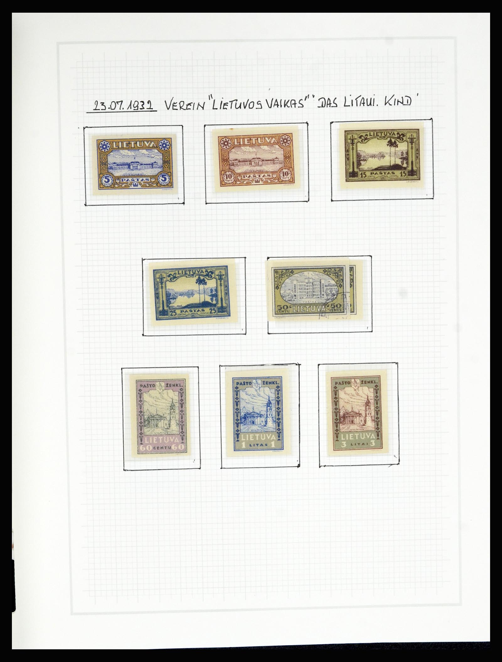 36538 036 - Postzegelverzameling 36538 Litouwen 1918-2019!