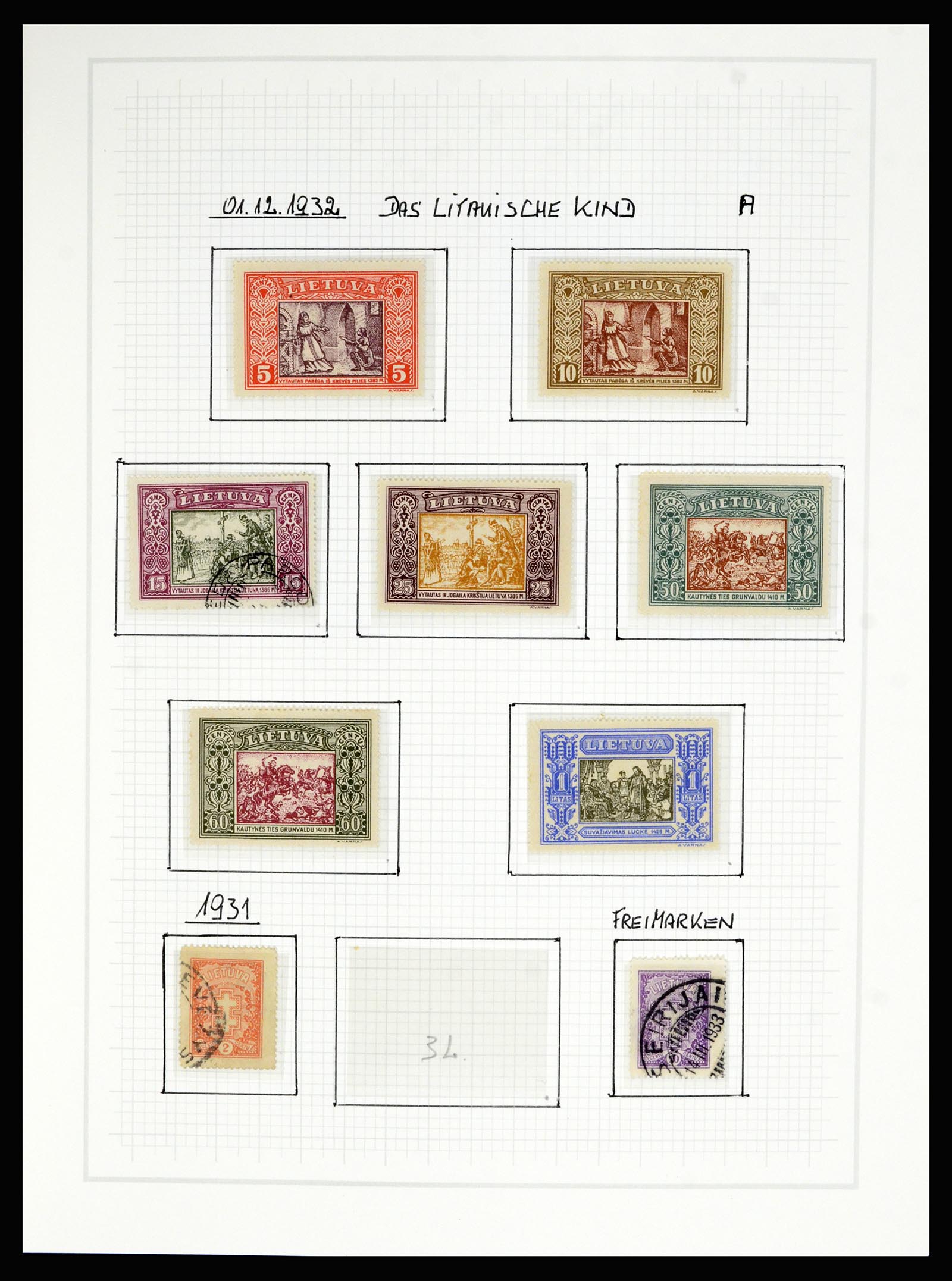 36538 040 - Postzegelverzameling 36538 Litouwen 1918-2019!
