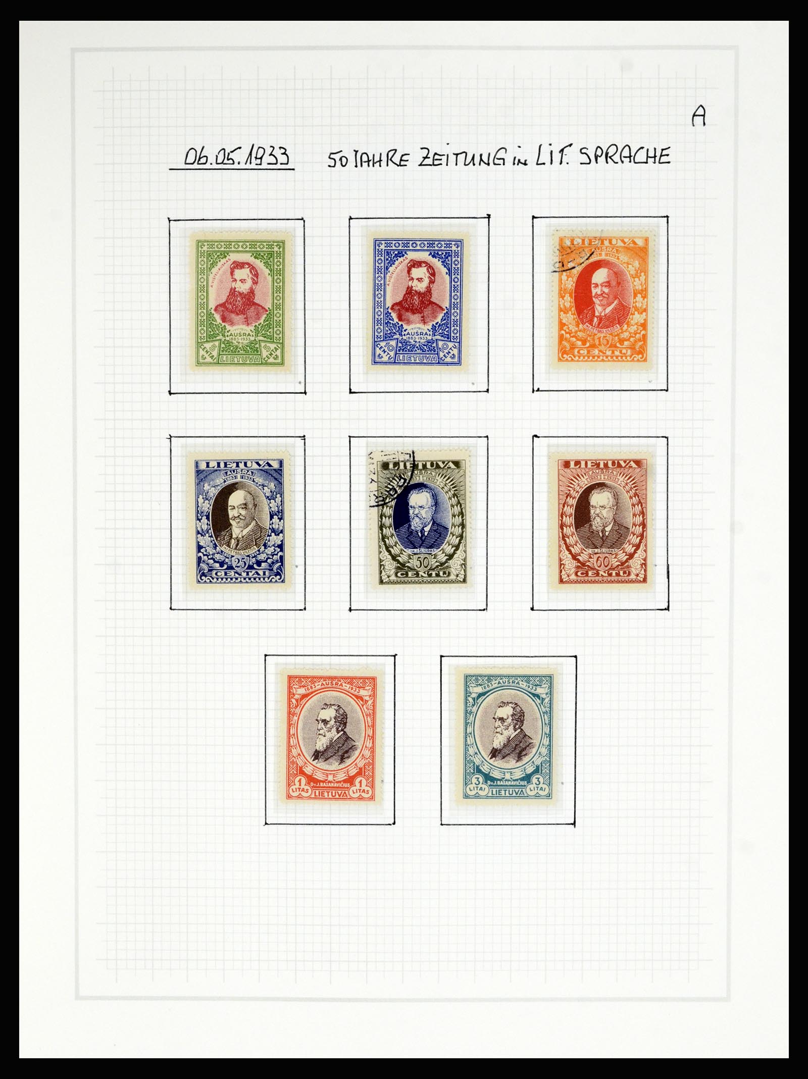 36538 046 - Stamp collection 36538 Lithuania 1918-2019!