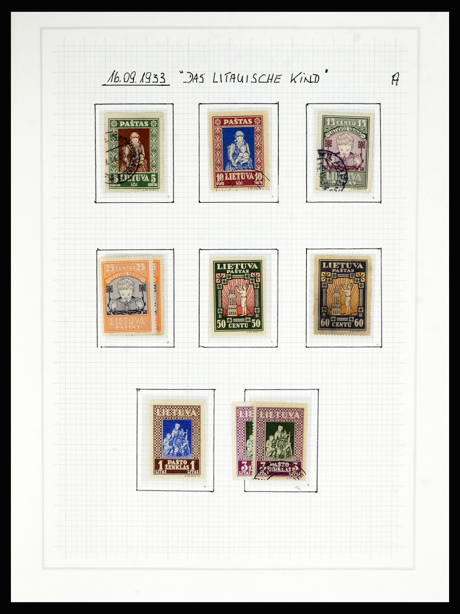 36538 048 - Stamp collection 36538 Lithuania 1918-2019!
