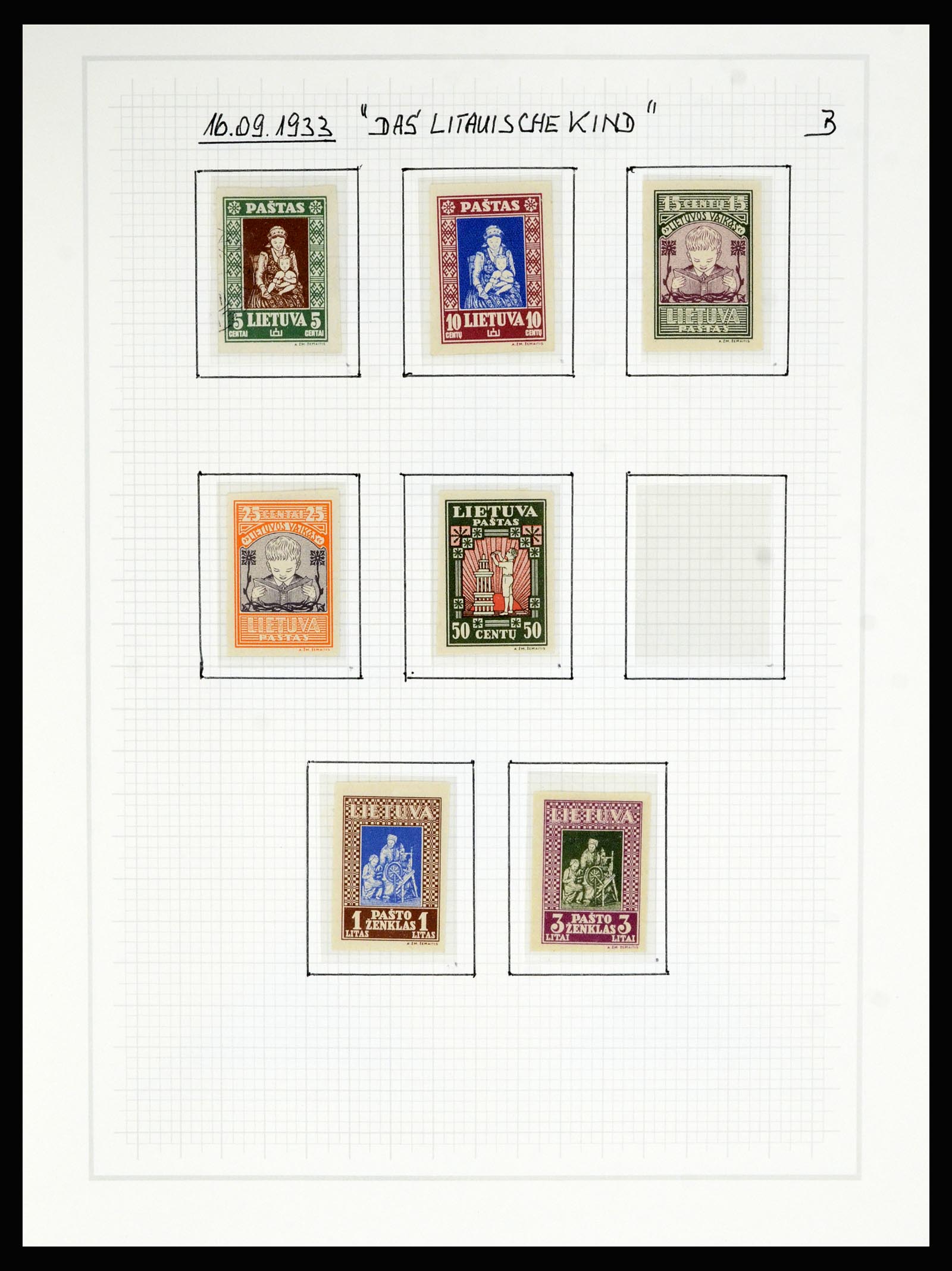 36538 049 - Stamp collection 36538 Lithuania 1918-2019!