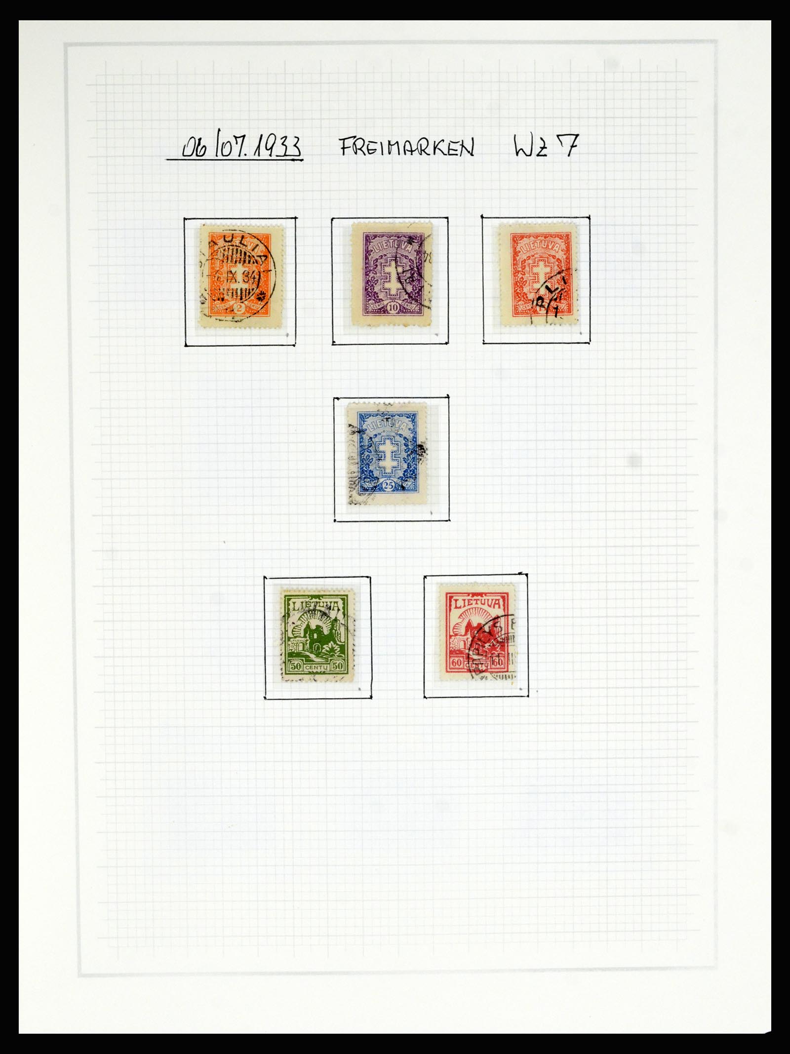 36538 052 - Stamp collection 36538 Lithuania 1918-2019!
