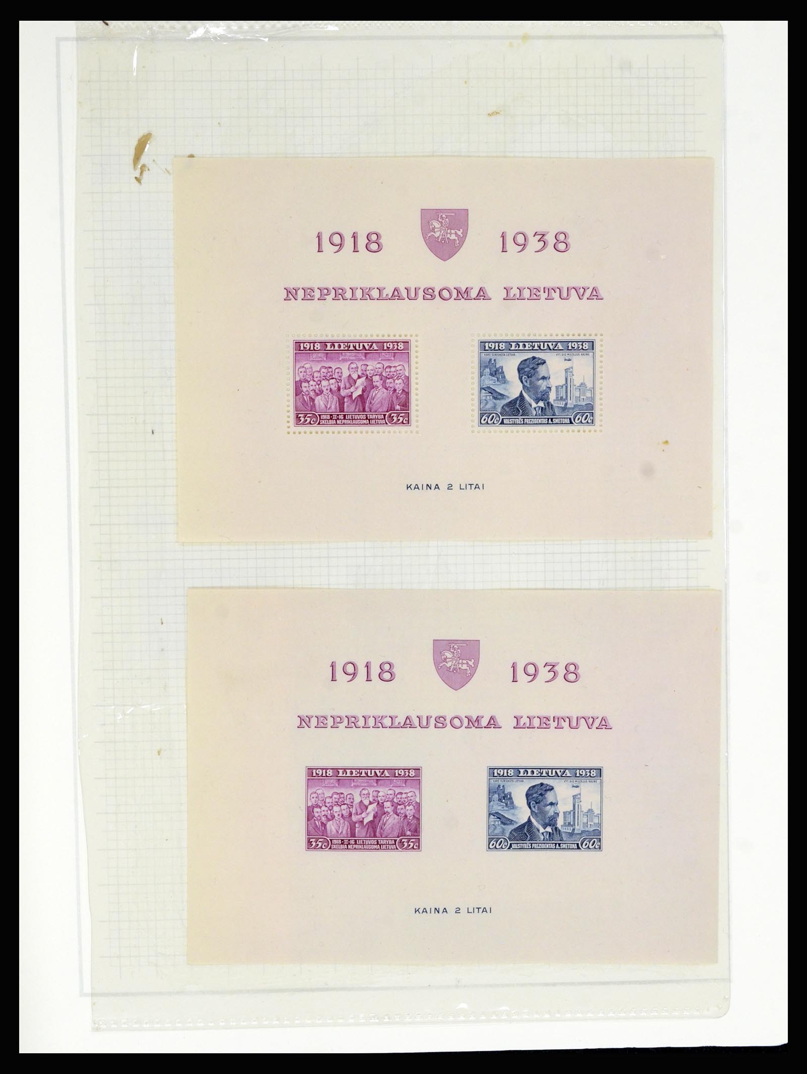 36538 058 - Stamp collection 36538 Lithuania 1918-2019!