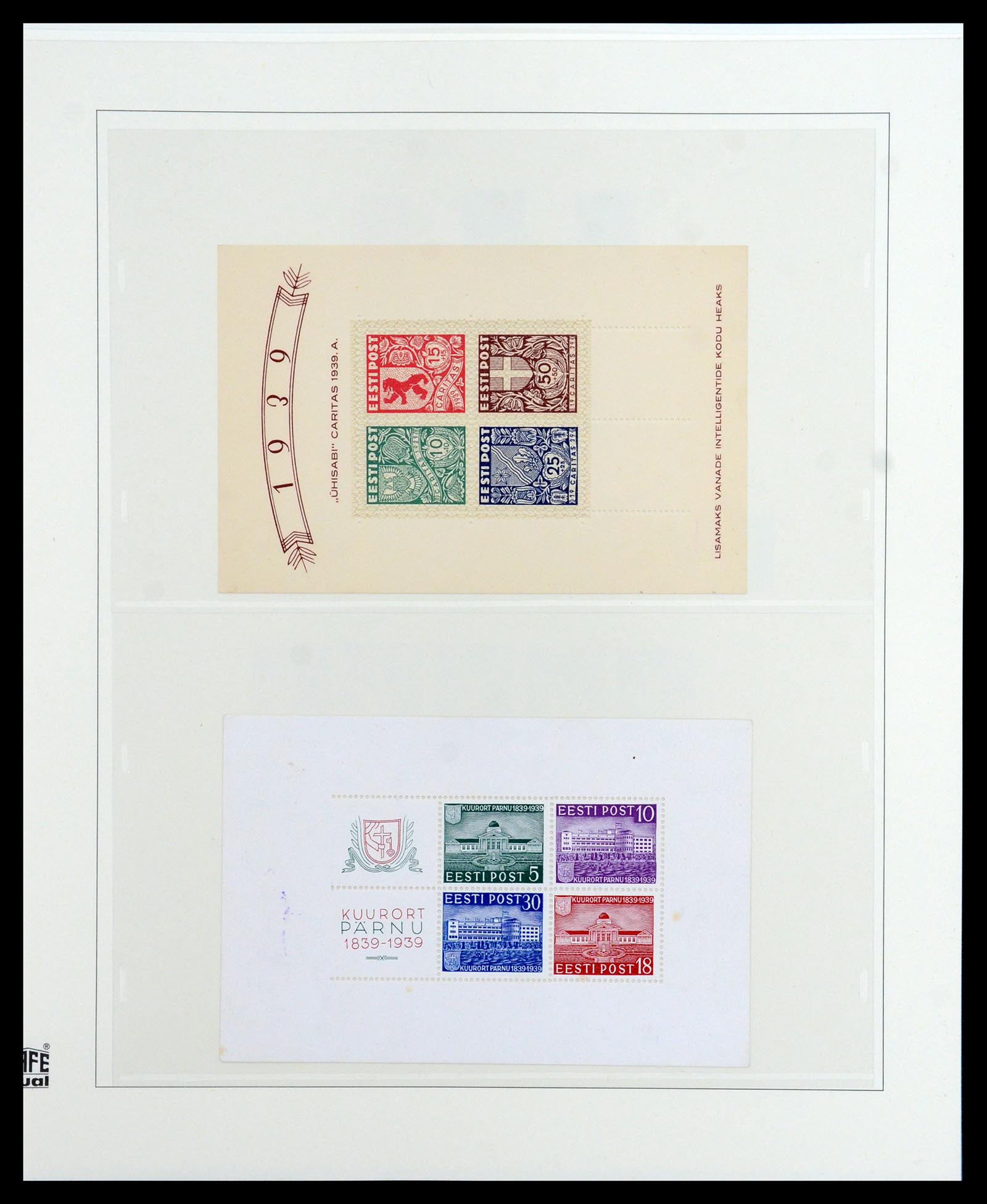 36539 016 - Postzegelverzameling 36539 Estland 1918-1940.