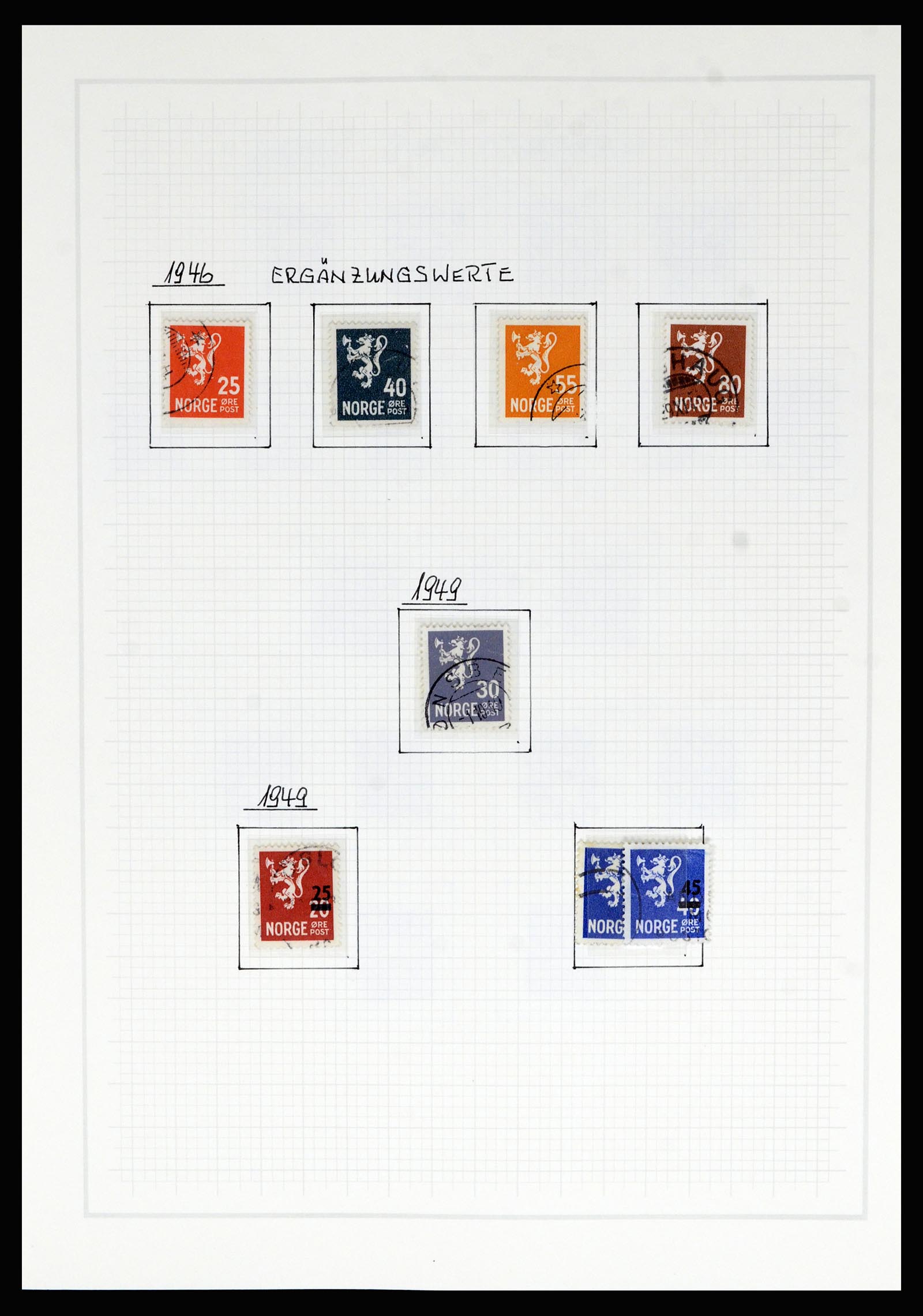 36540 028 - Stamp collection 36540 Norway 1855-2019!