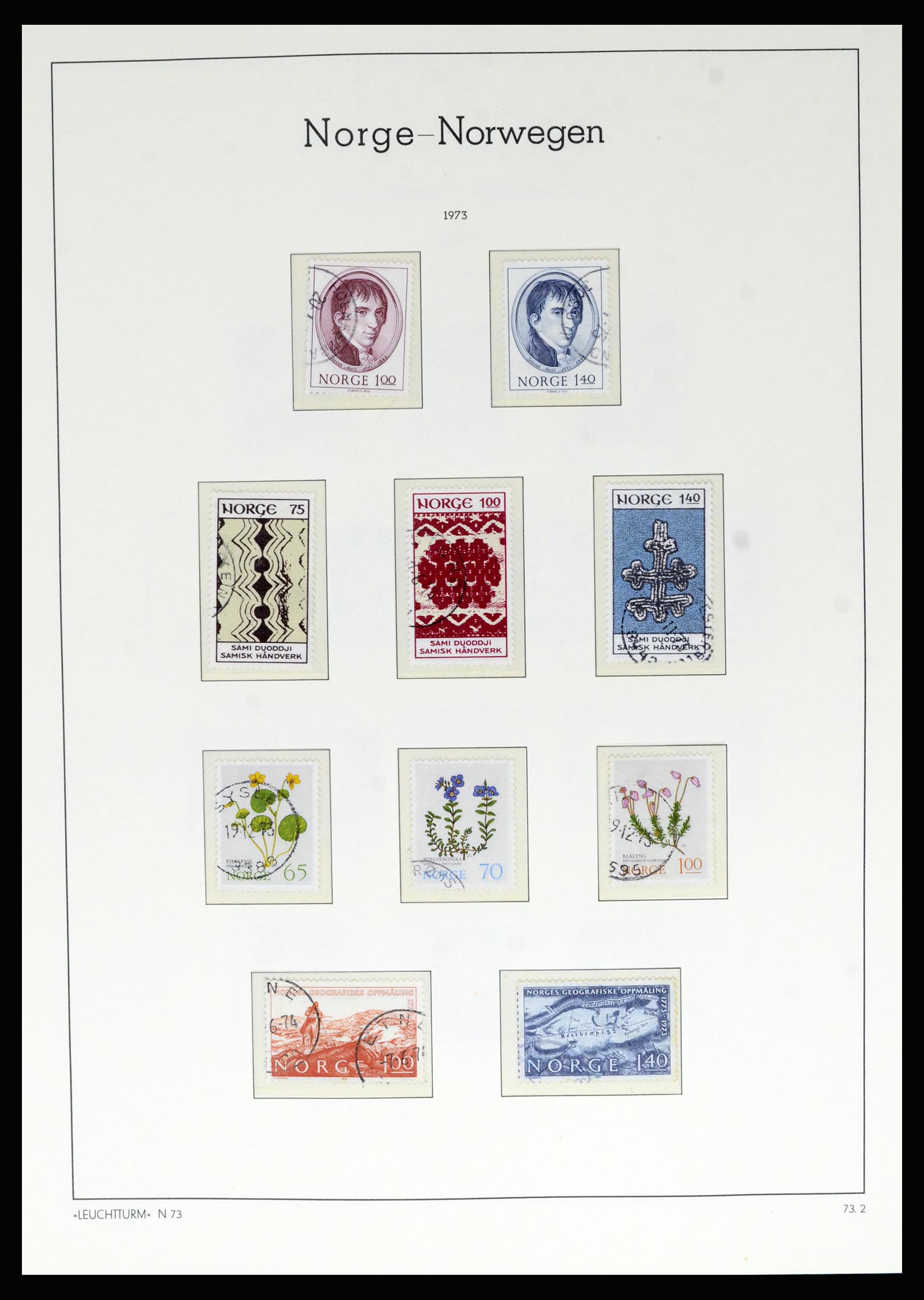 36540 068 - Postzegelverzameling 36540 Noorwegen 1855-2019!