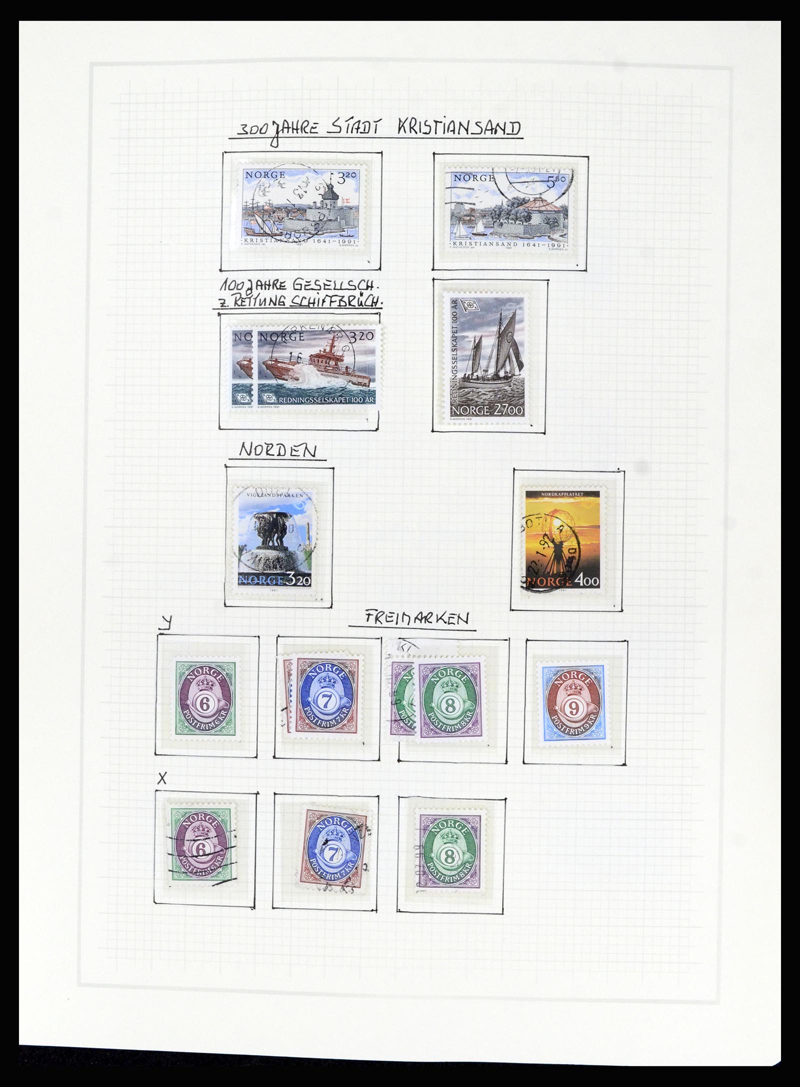 36540 131 - Postzegelverzameling 36540 Noorwegen 1855-2019!