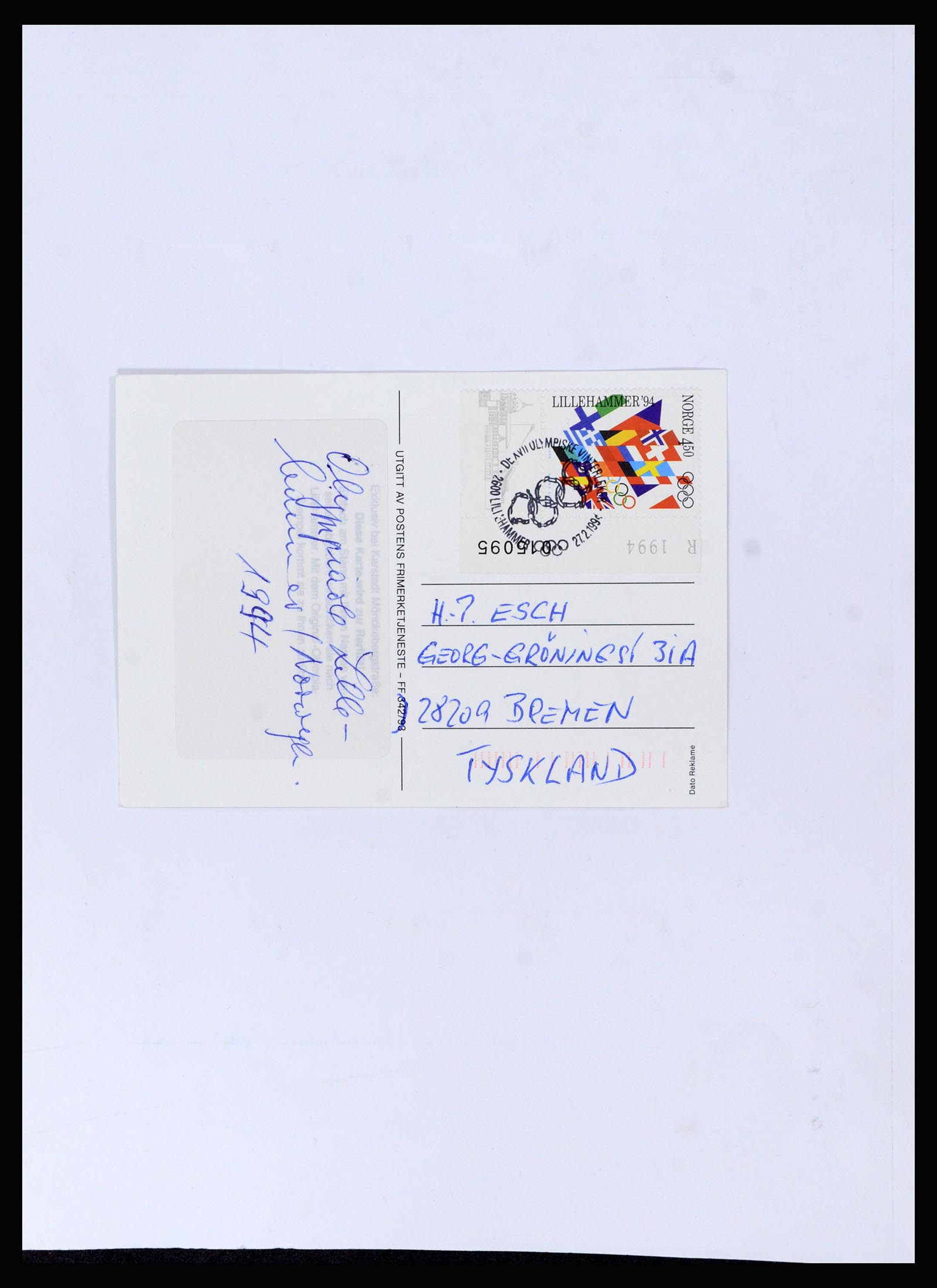 36540 138 - Postzegelverzameling 36540 Noorwegen 1855-2019!