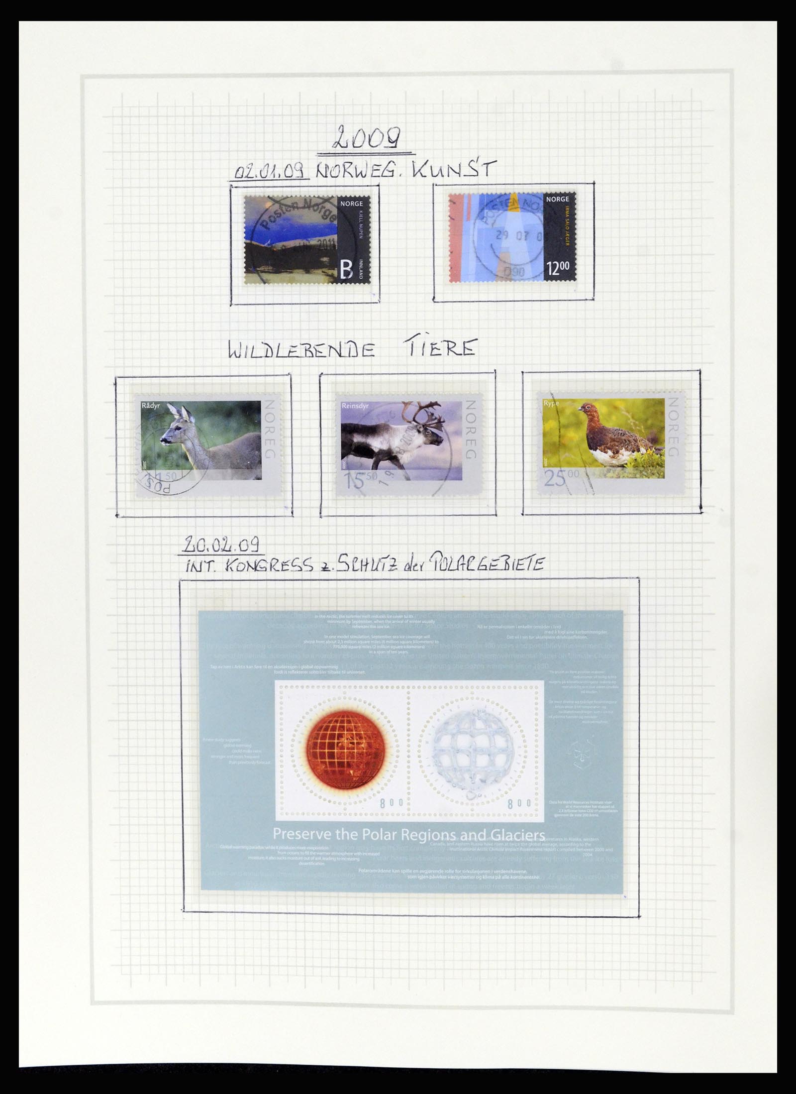 36540 207 - Postzegelverzameling 36540 Noorwegen 1855-2019!