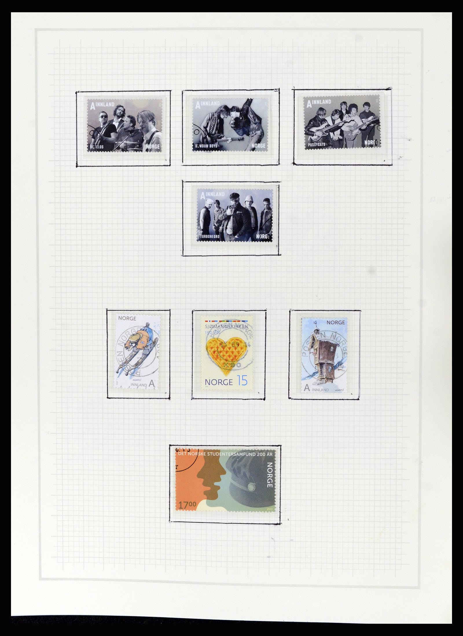 36540 229 - Postzegelverzameling 36540 Noorwegen 1855-2019!