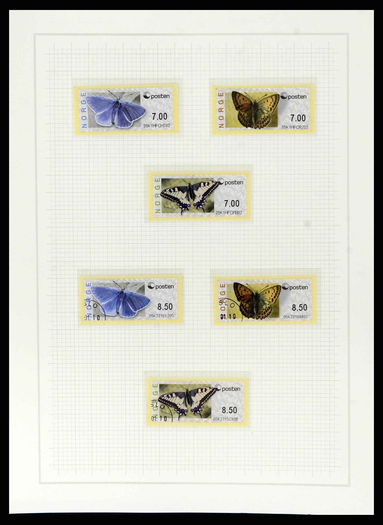 36540 247 - Stamp collection 36540 Norway 1855-2019!