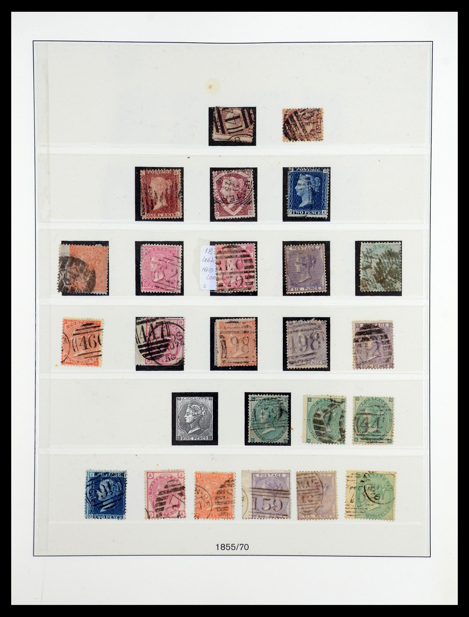 36541 002 - Postzegelverzameling 36541 Engeland 1840-2012.
