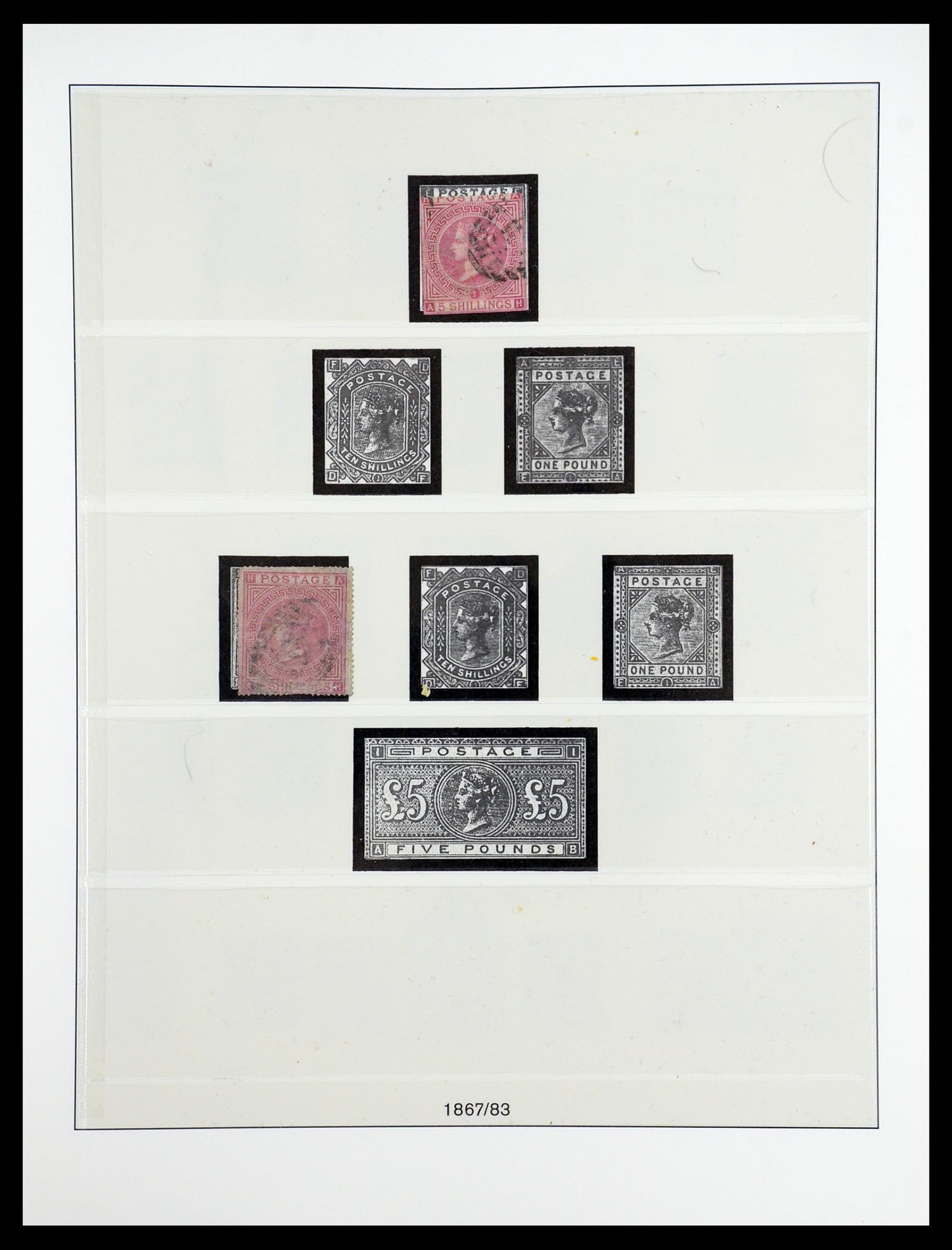 36541 004 - Postzegelverzameling 36541 Engeland 1840-2012.