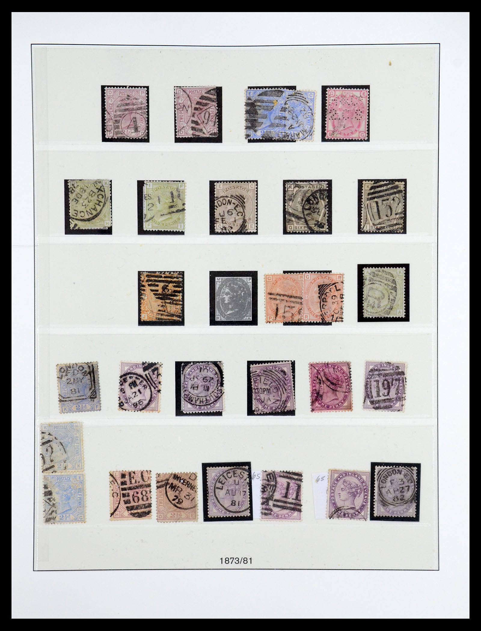 36541 005 - Postzegelverzameling 36541 Engeland 1840-2012.
