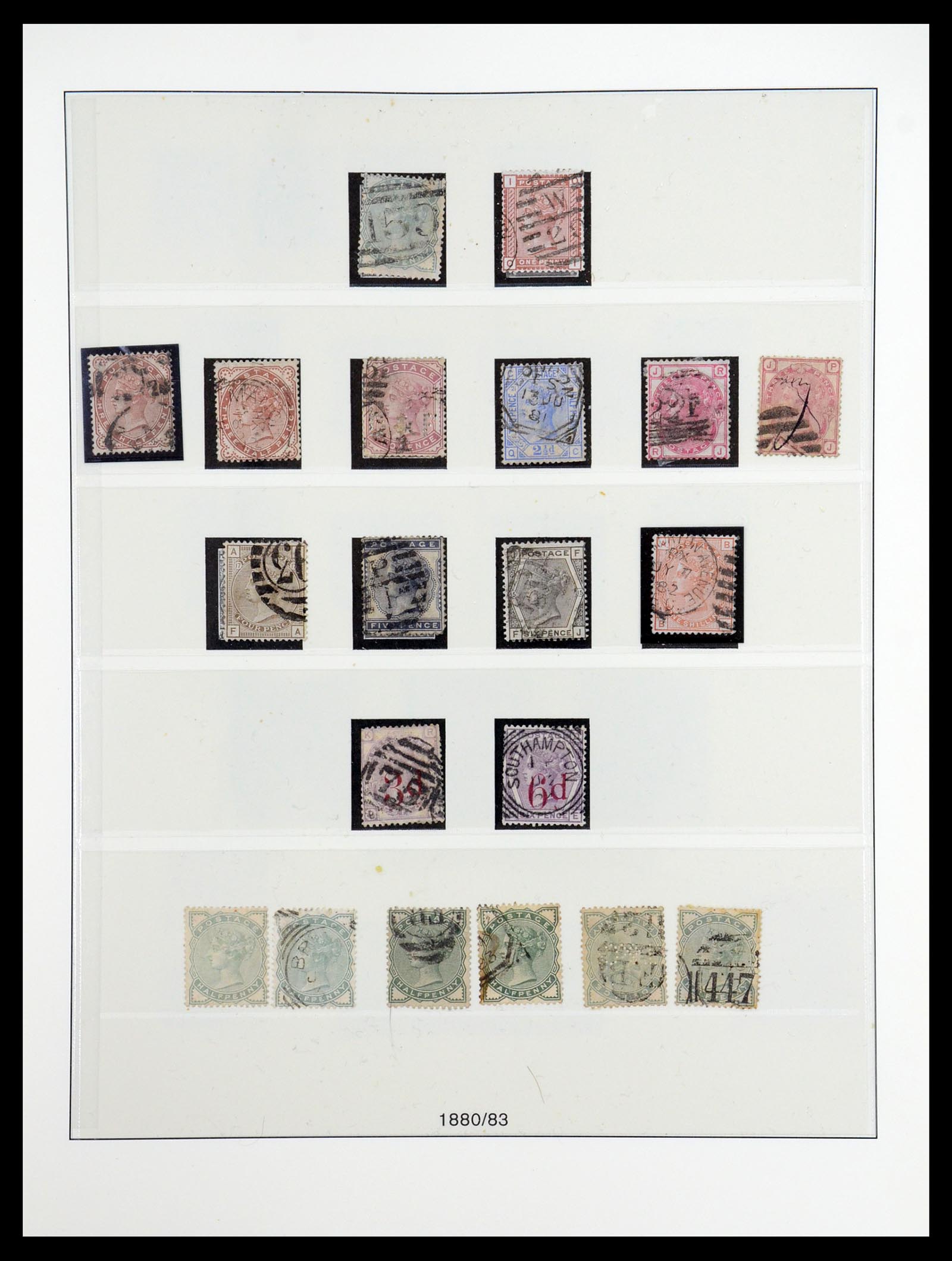 36541 006 - Postzegelverzameling 36541 Engeland 1840-2012.