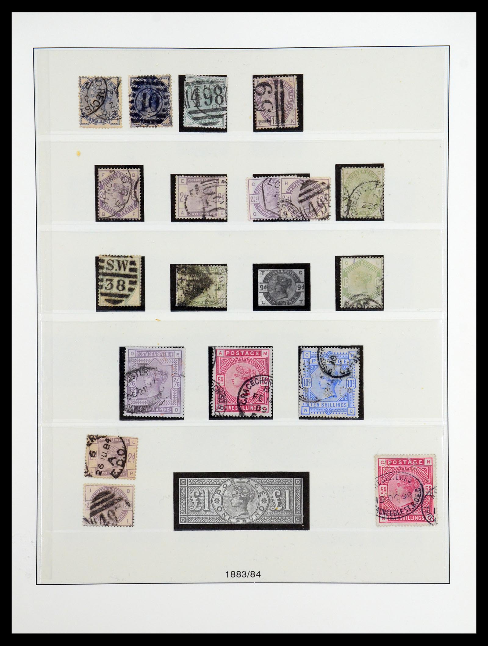36541 007 - Postzegelverzameling 36541 Engeland 1840-2012.
