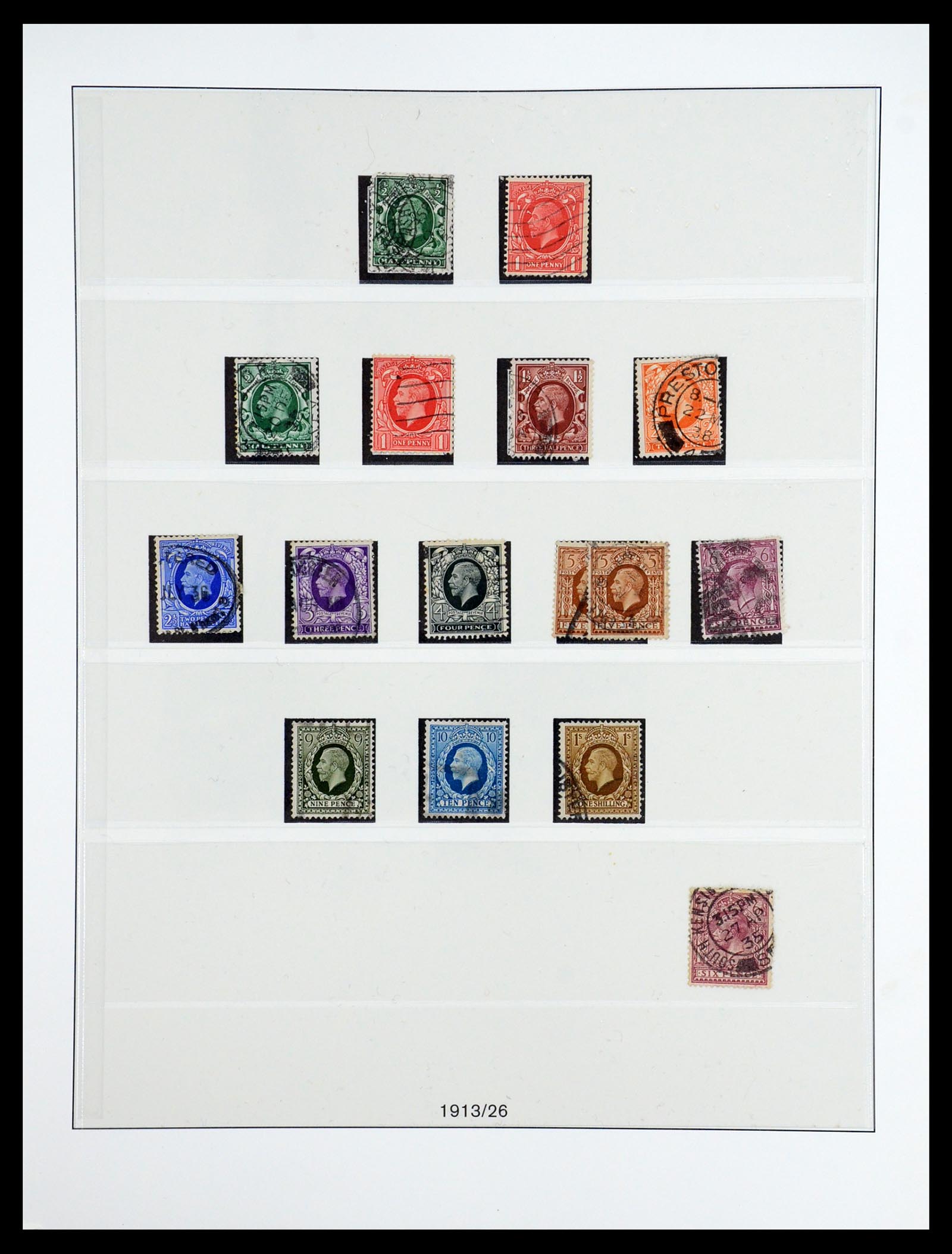 36541 013 - Postzegelverzameling 36541 Engeland 1840-2012.